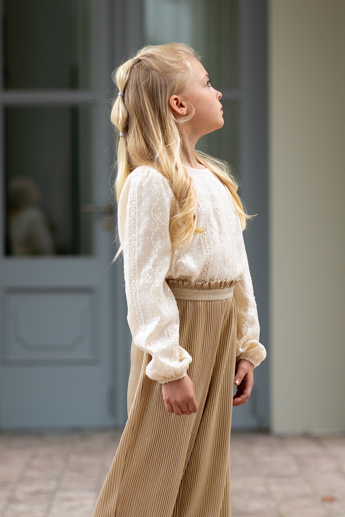 Like FLO Ella Blouse Off White