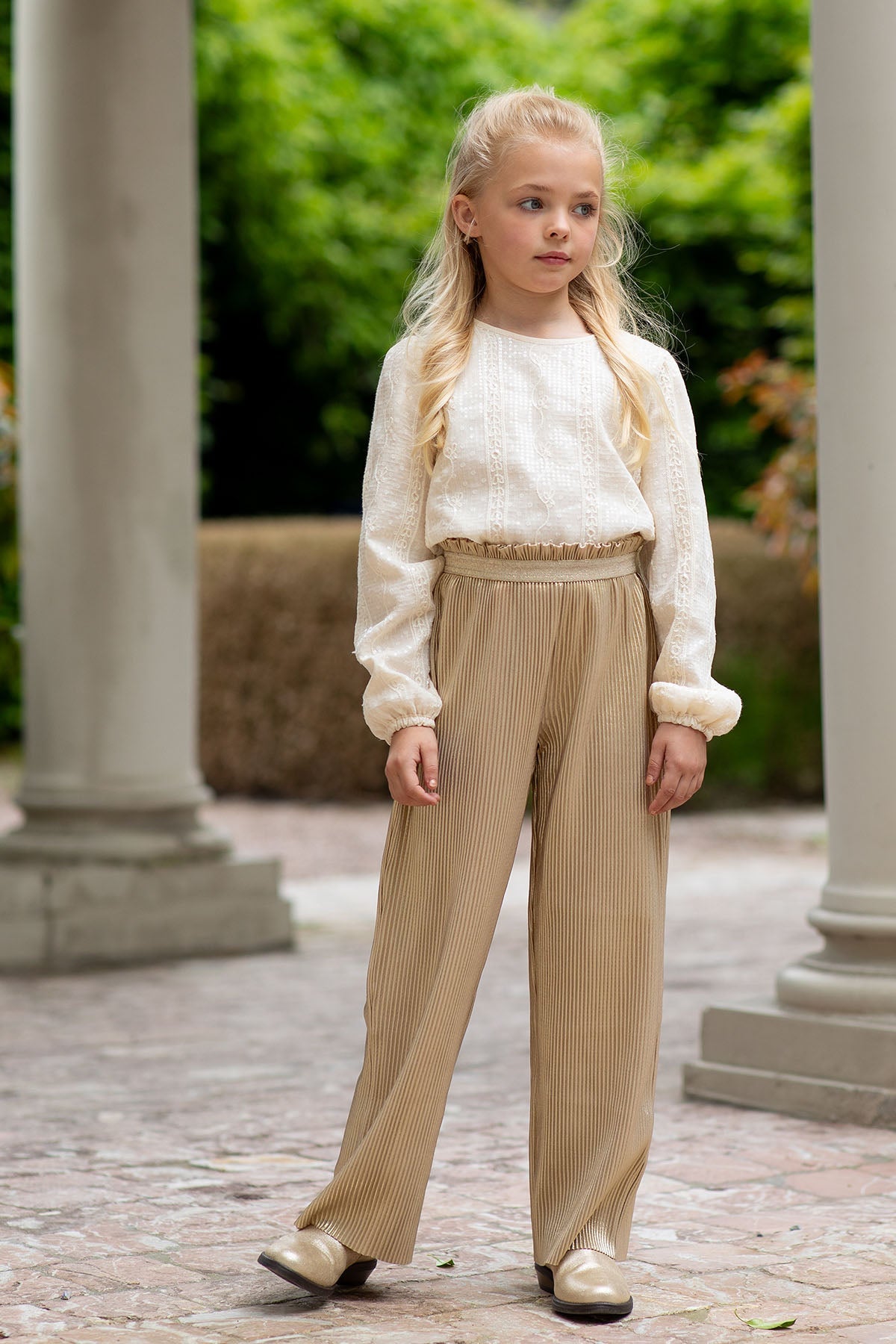 Like FLO Ella Blouse Off White