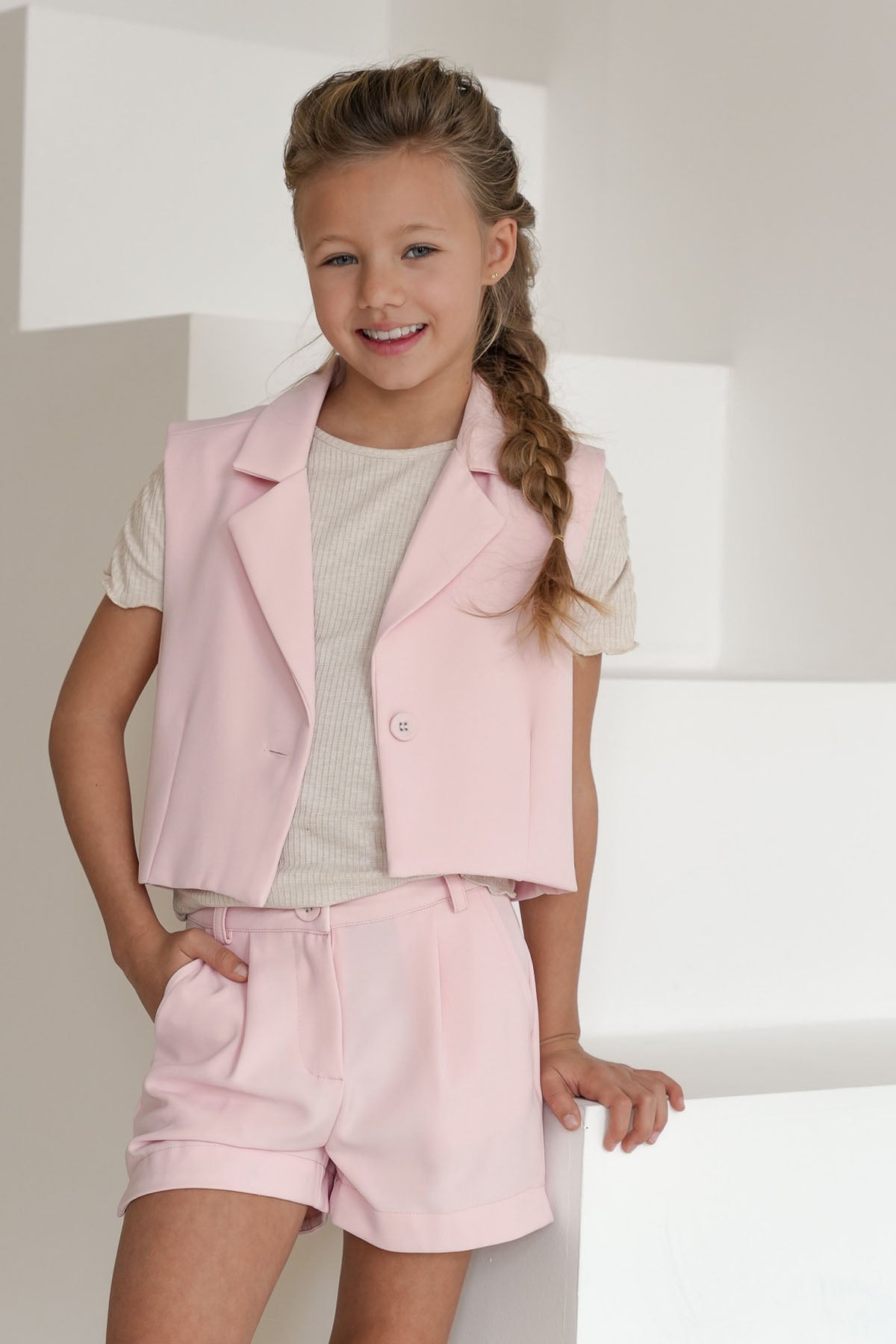 Like FLO Finn Short Lt Pink