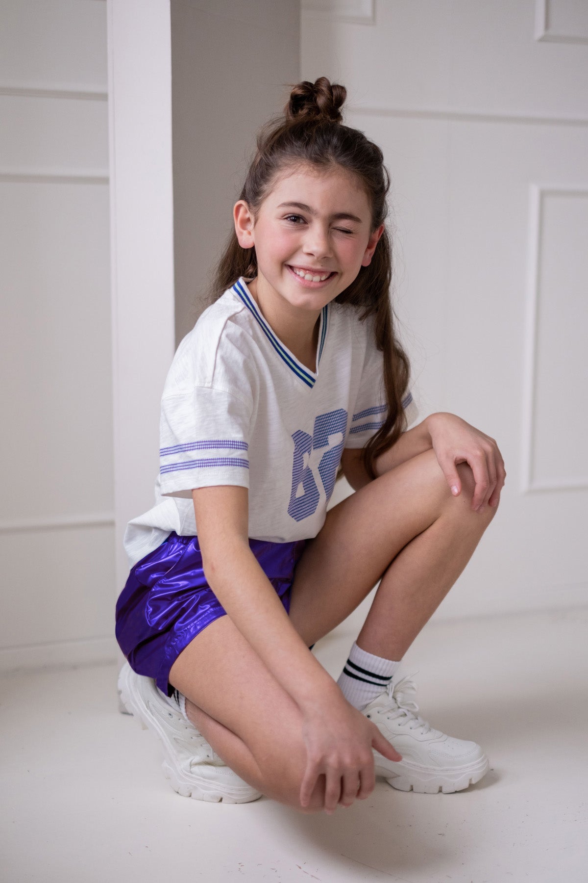 Like FLO Fayette short cobalt