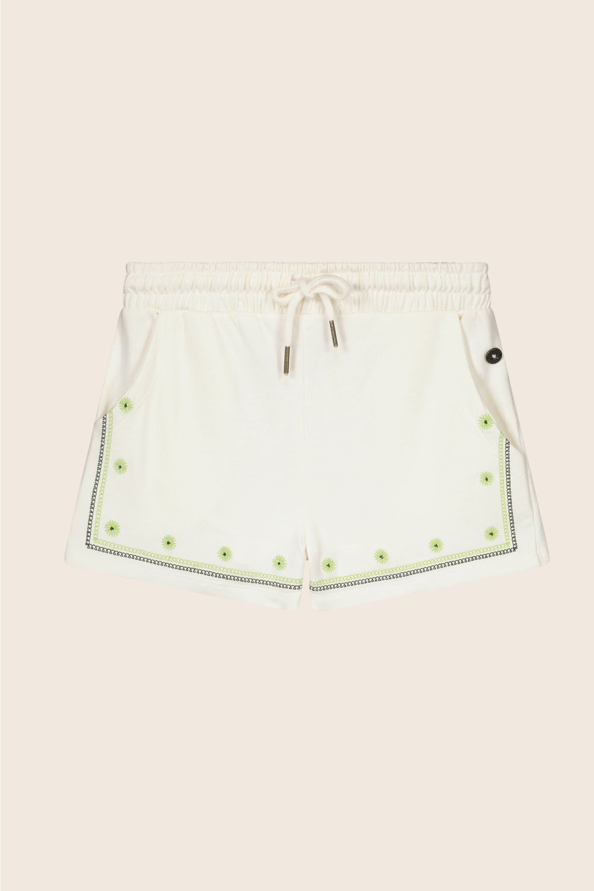Like FLO Fib Short Off-White