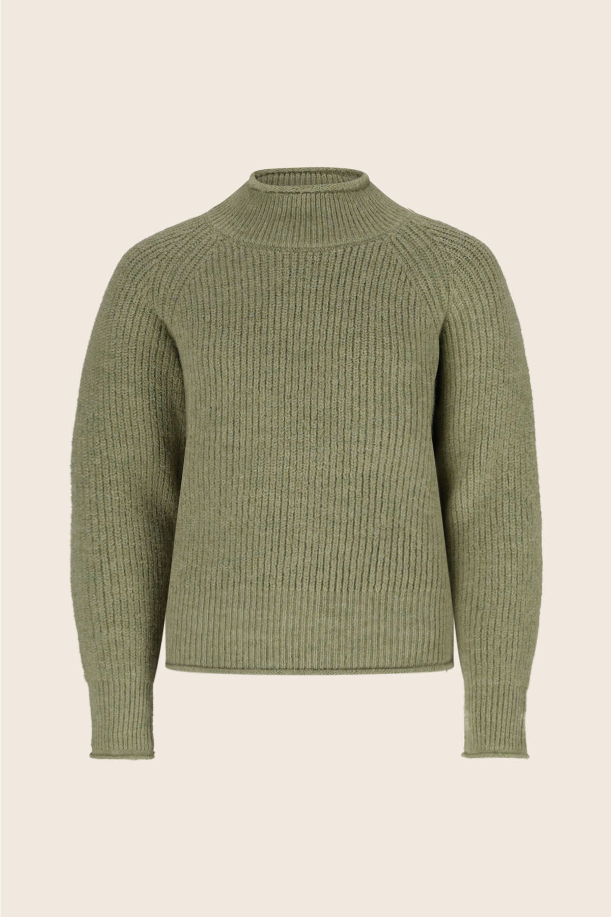 Like Flo Daisy sweater Pistache