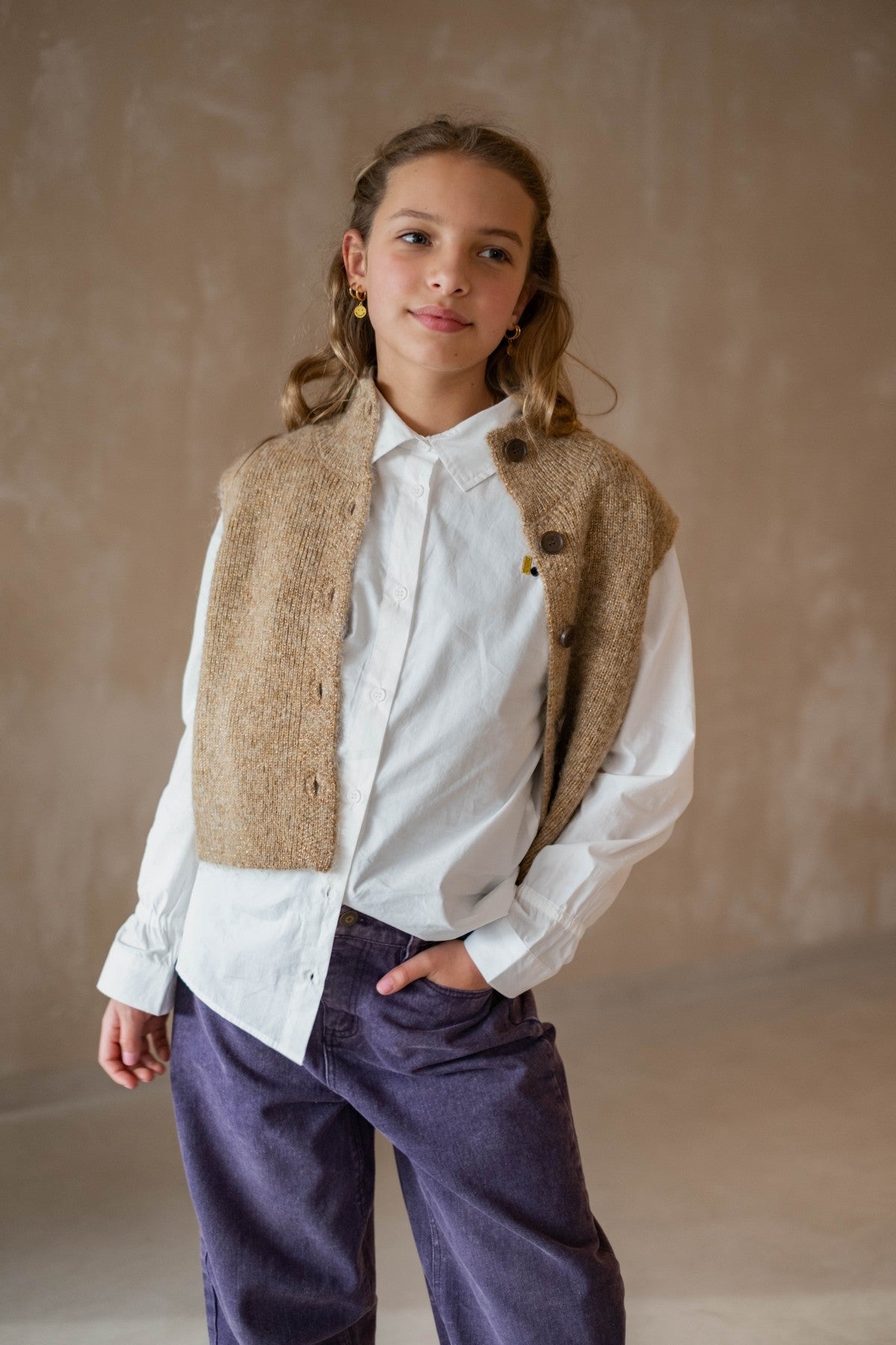 Like Flo Dayna gilet Latte