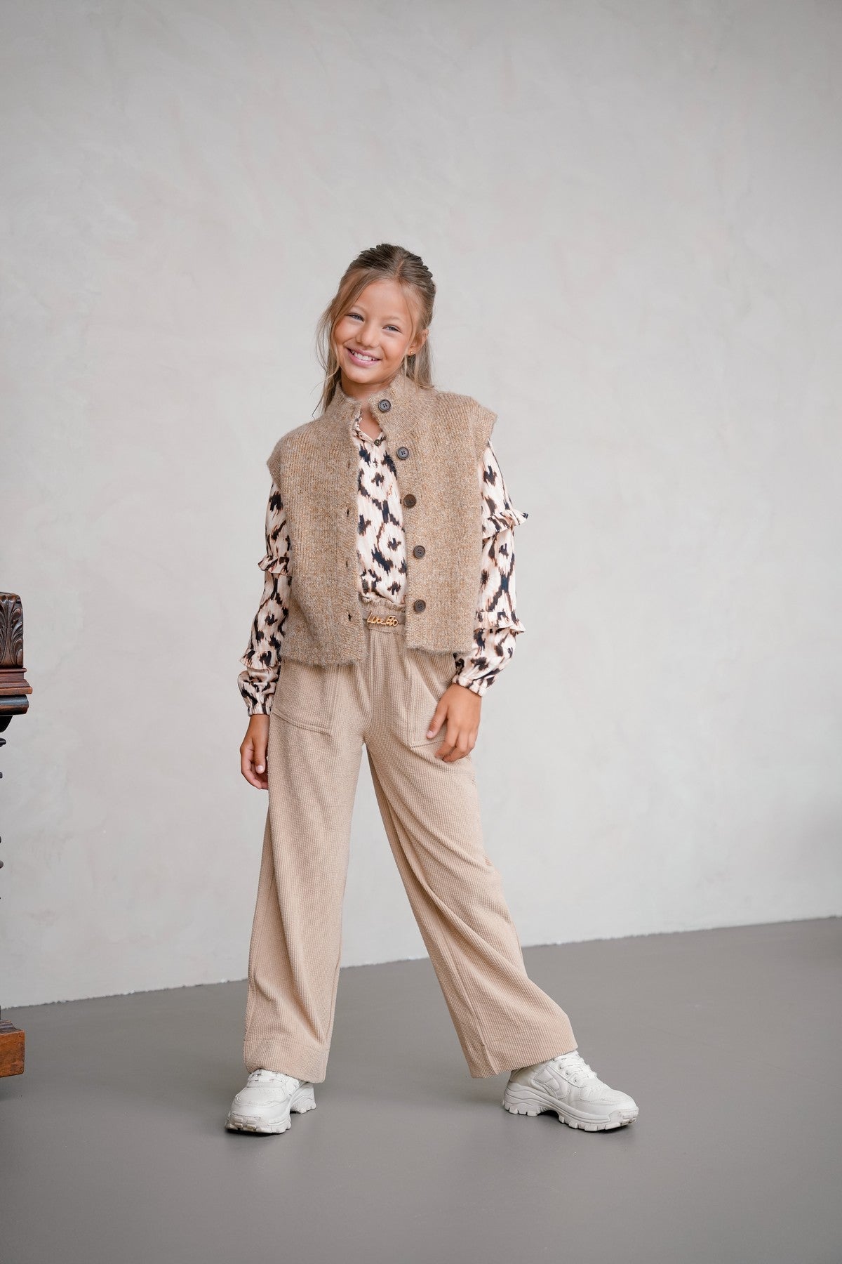 Like Flo Dayna gilet Latte