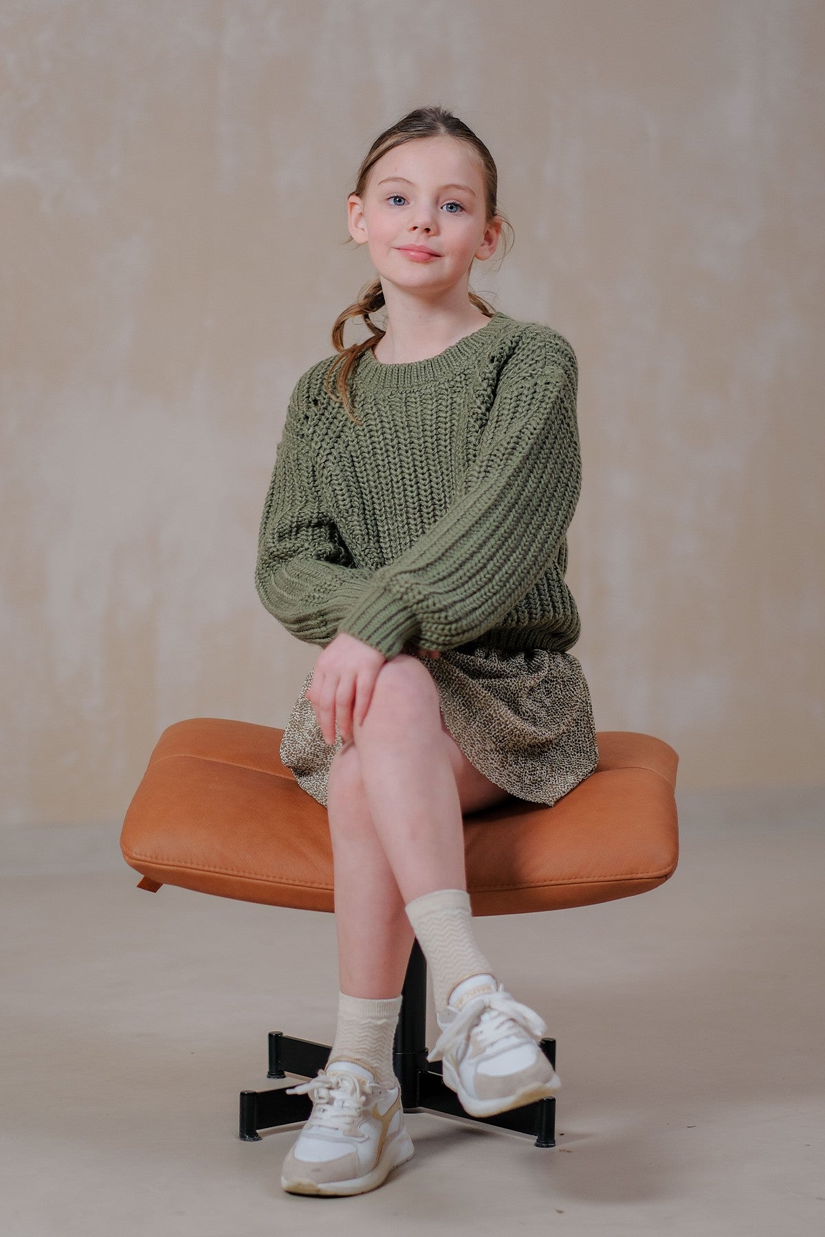 Like Flo Djuna sweater Army