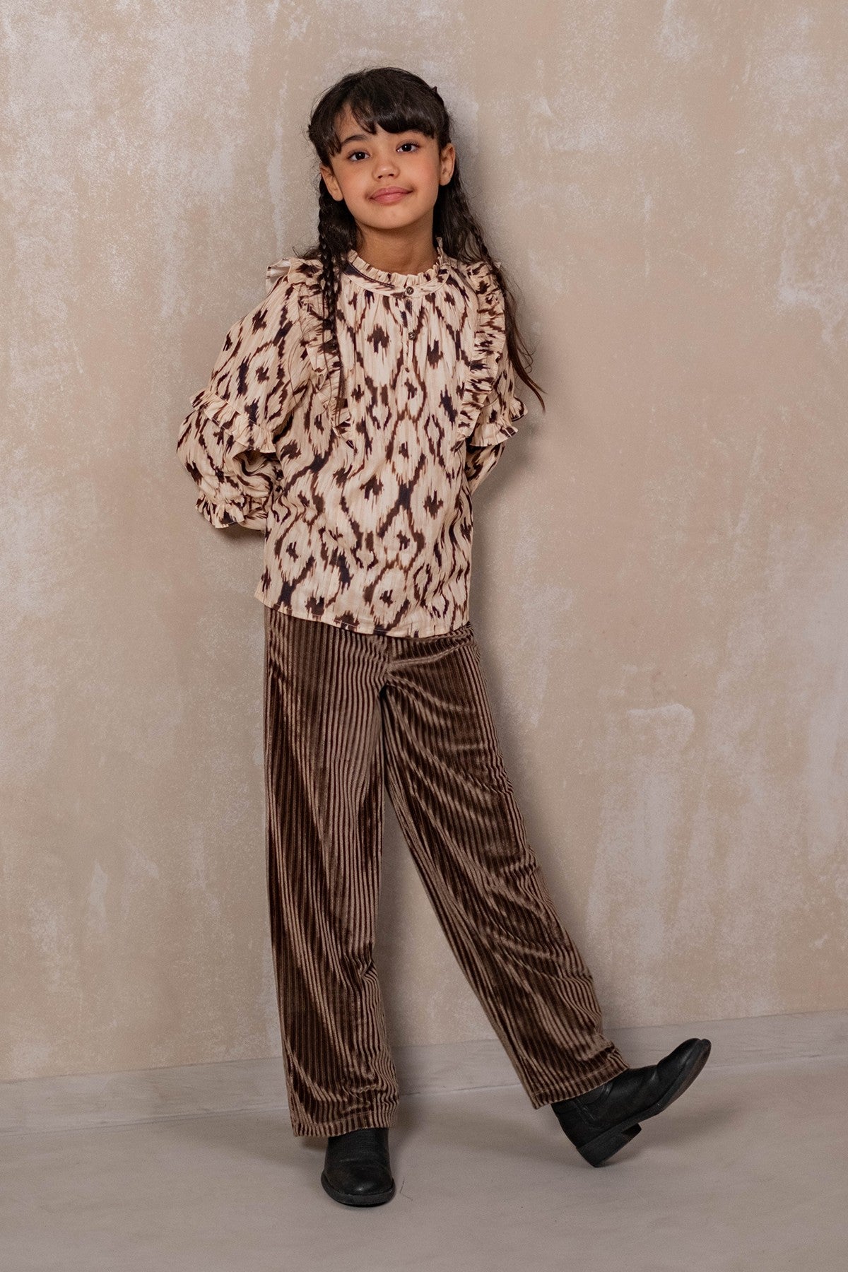 Like Flo Fem broek Choco