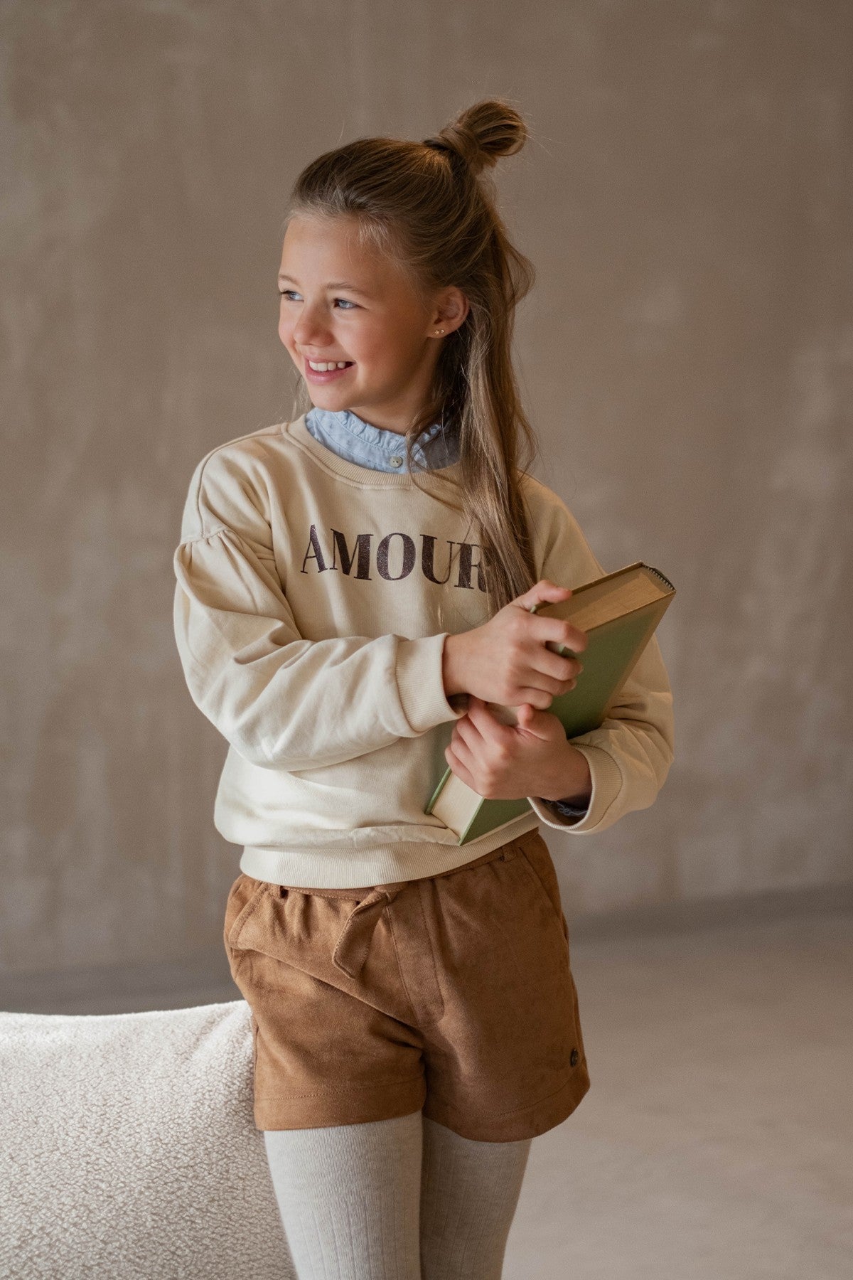 Like Flo Fay-Linn broek Camel