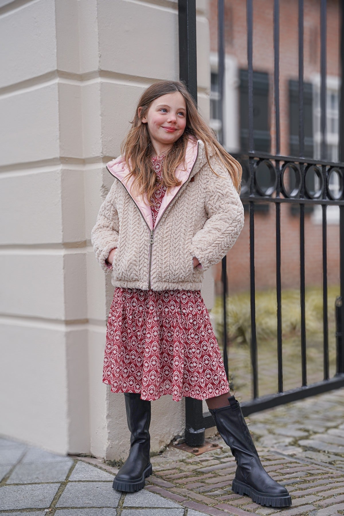 Like Flo Mae jurk Batik