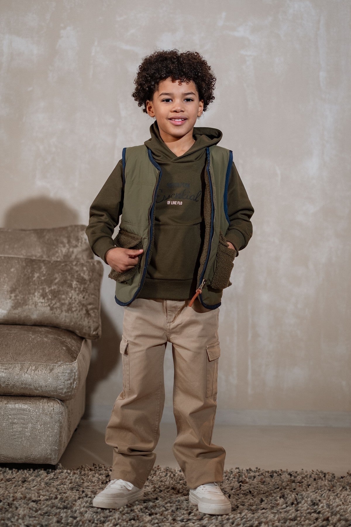 Like Flo Dax bodywarmer Army