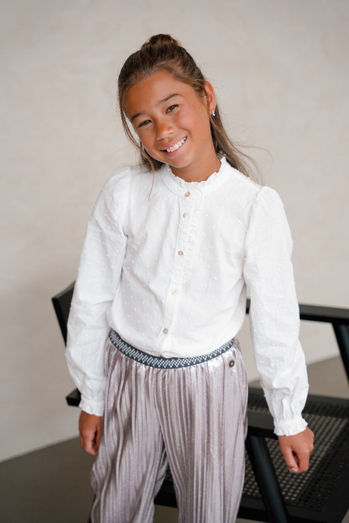 Like Flo Cleo blouse Off white