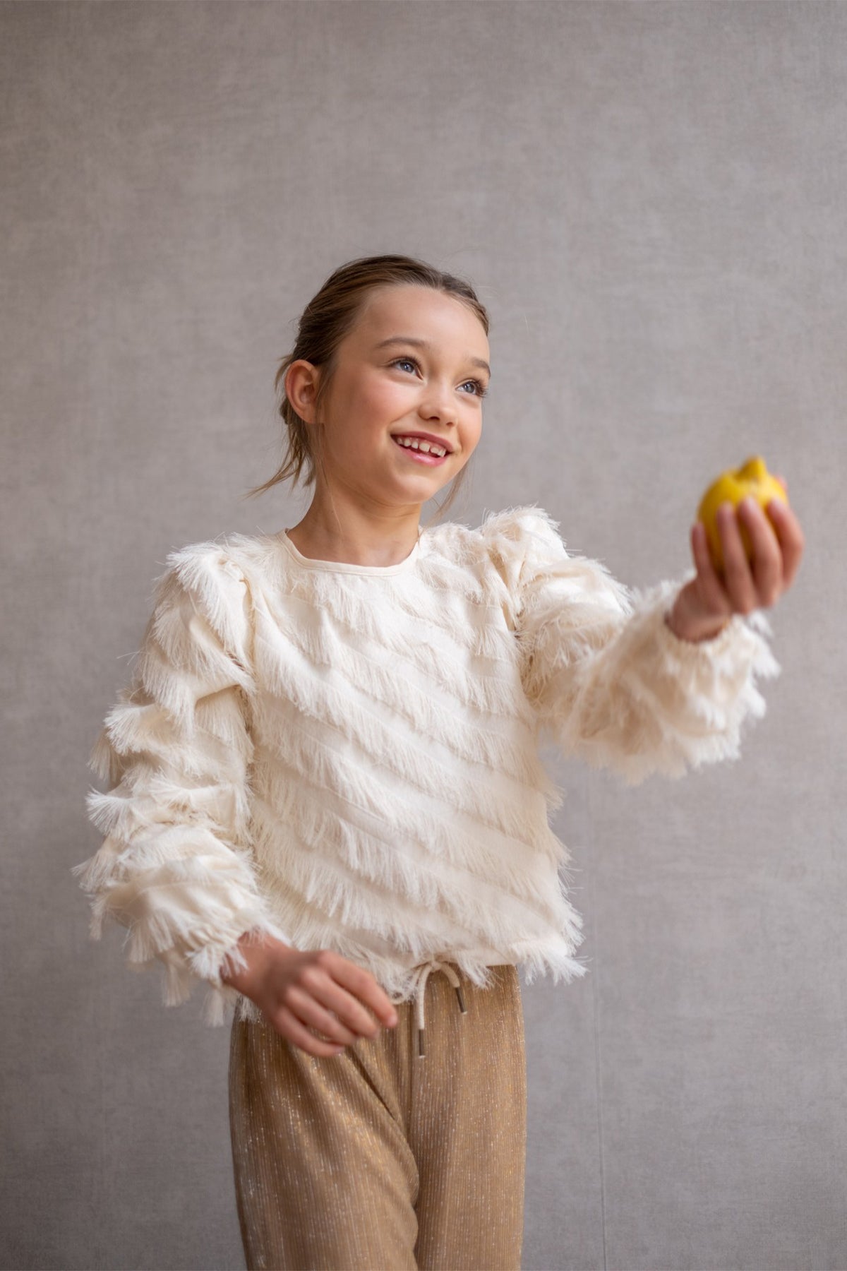 Like Flo Ella Blouse Cream