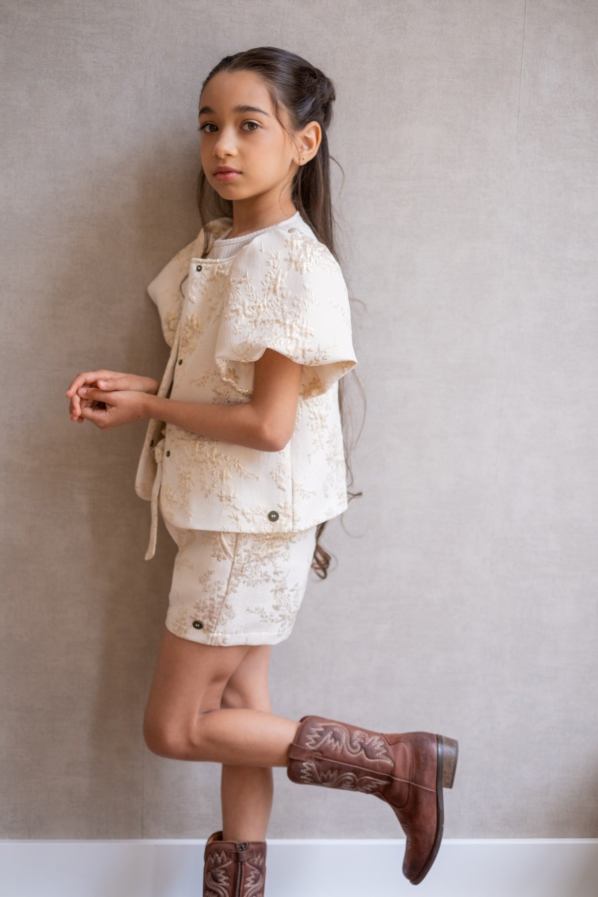 Like Flo Cozie Jacket Soft gold