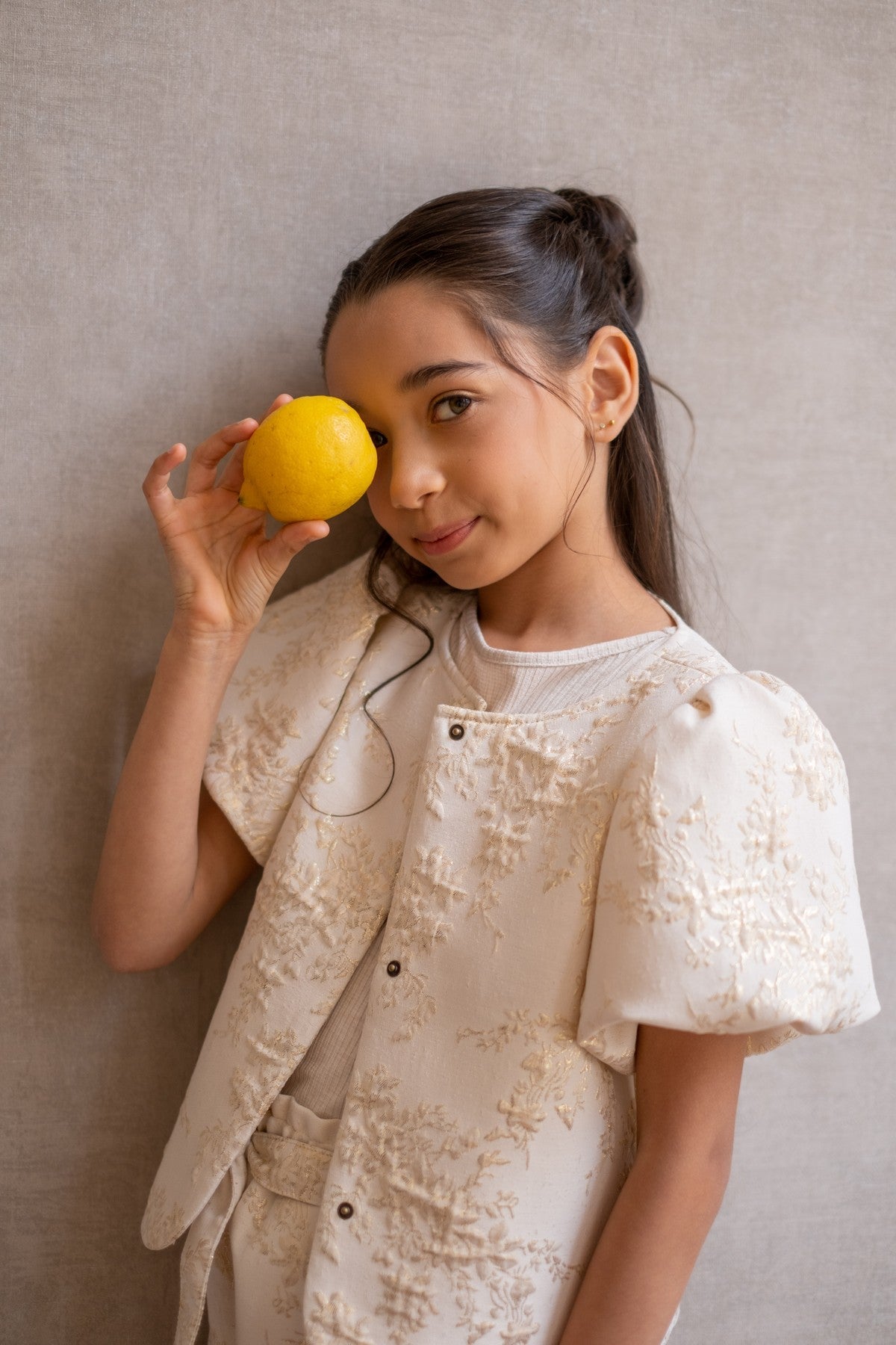 Like Flo Cozie Jacket Soft gold