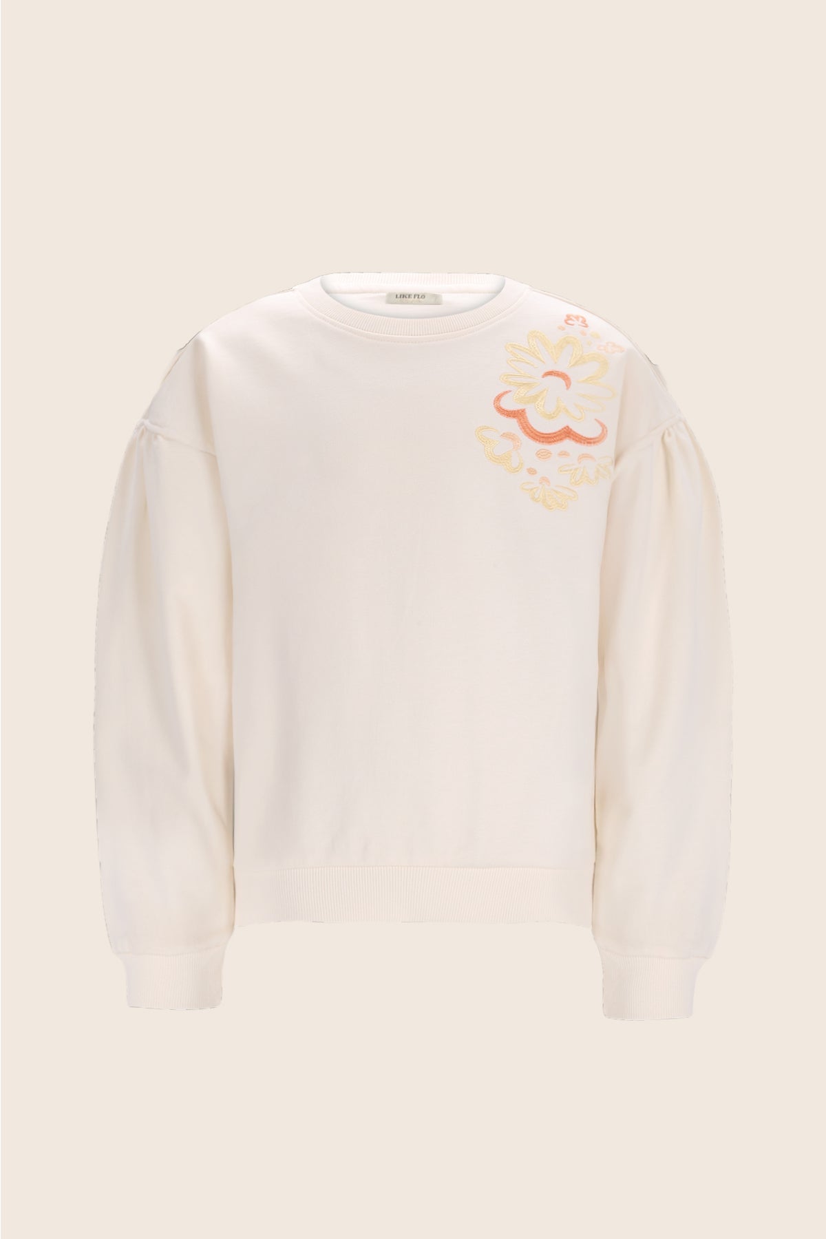 Like Flo Deau Sweater Off white