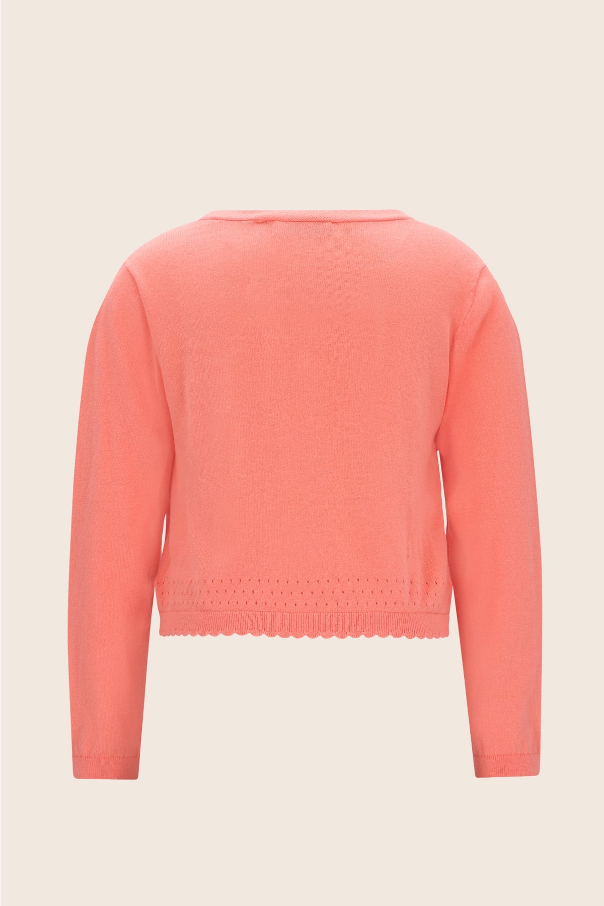 Like Flo Derby Sweater Peach