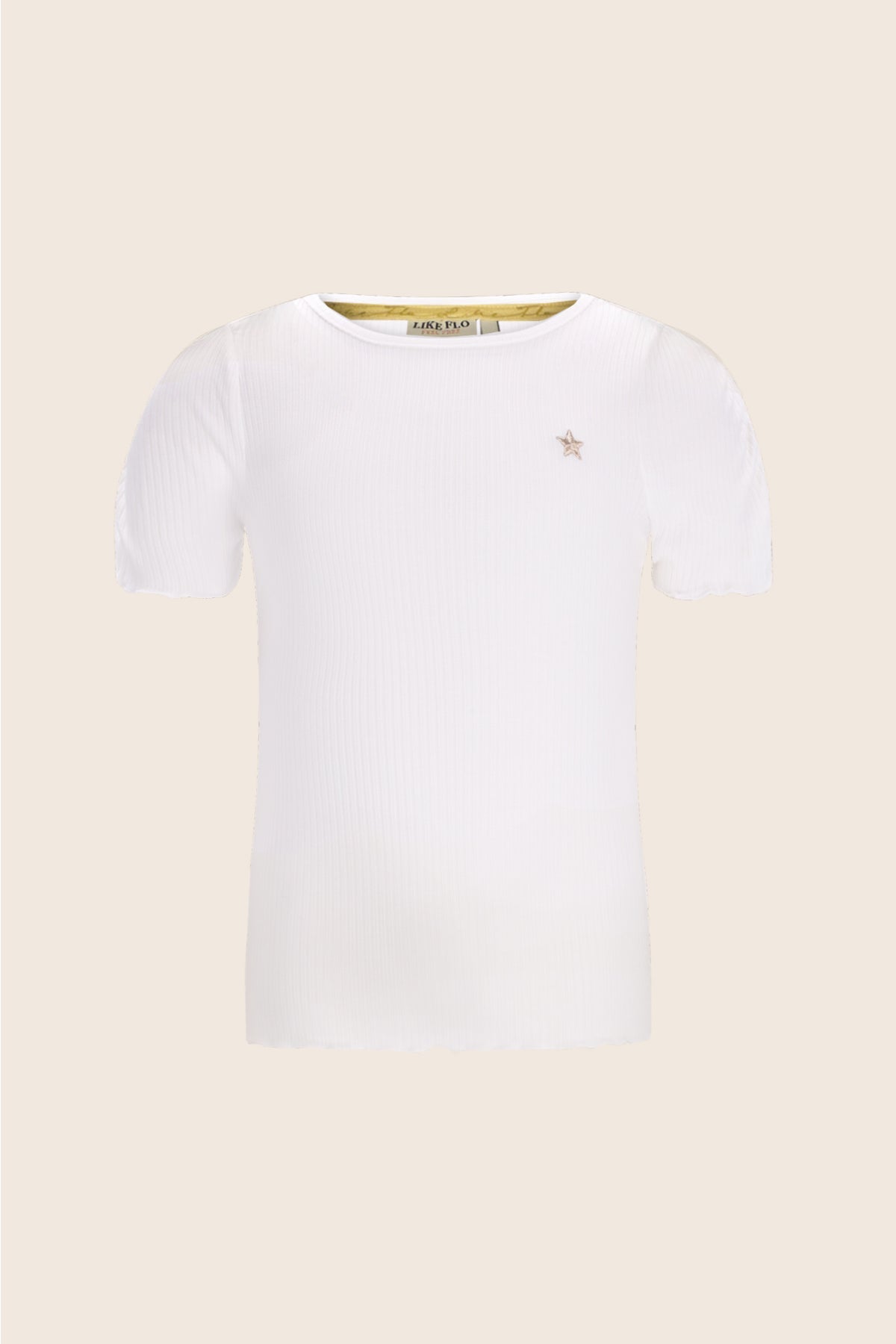 Like Flo Elise Top Off white wit