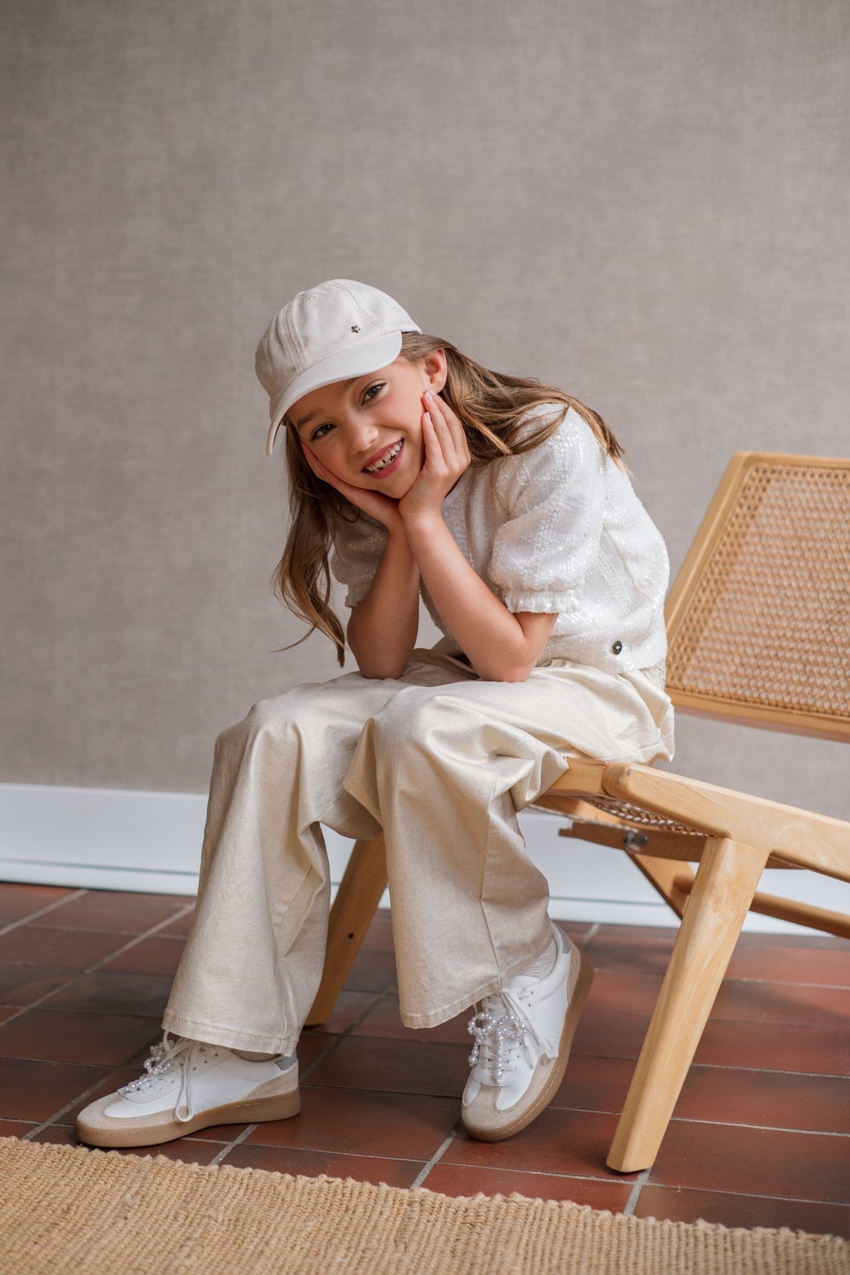 Like Flo Fyke Pants Soft gold