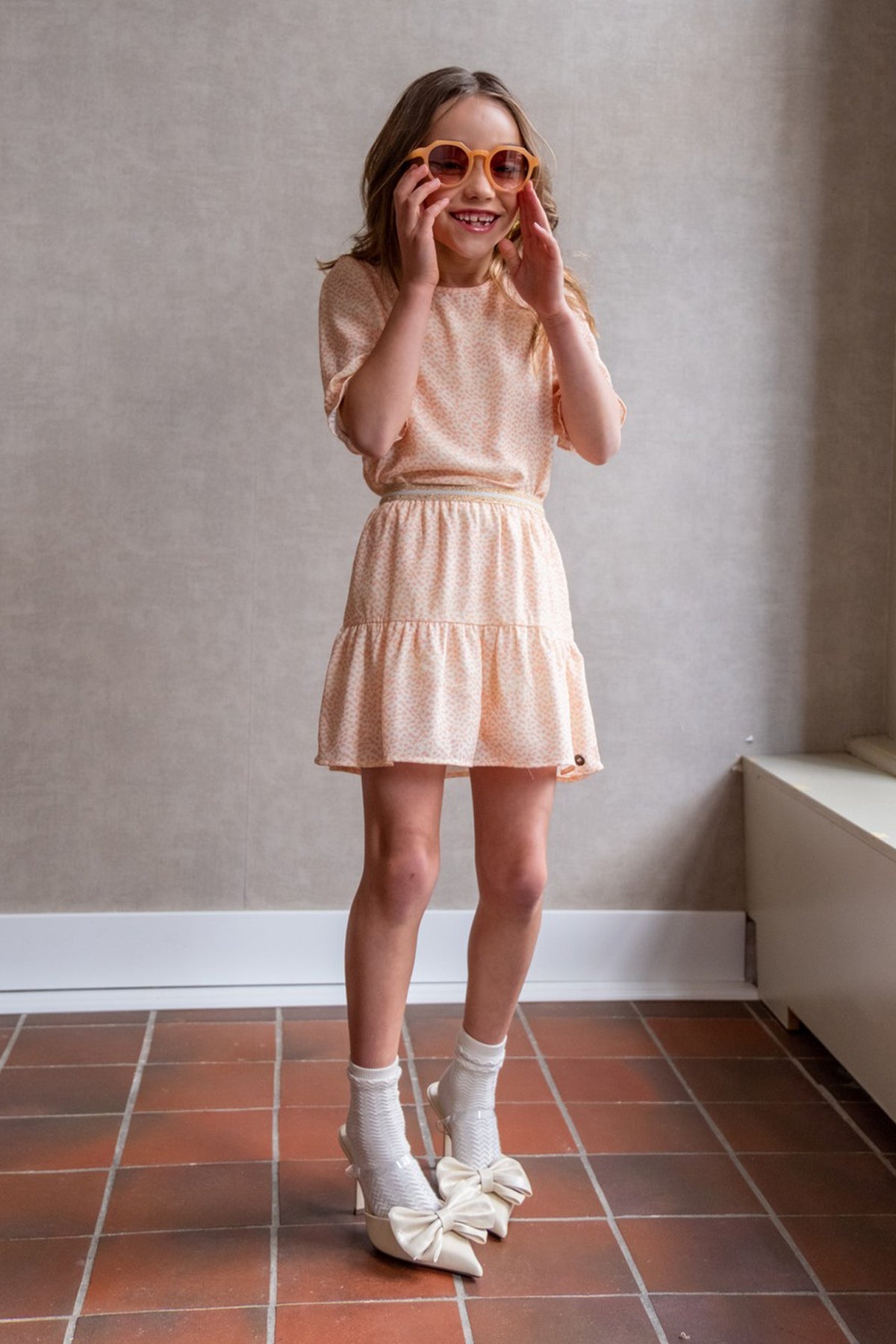 Like Flo Sammie Skirt Spring petals