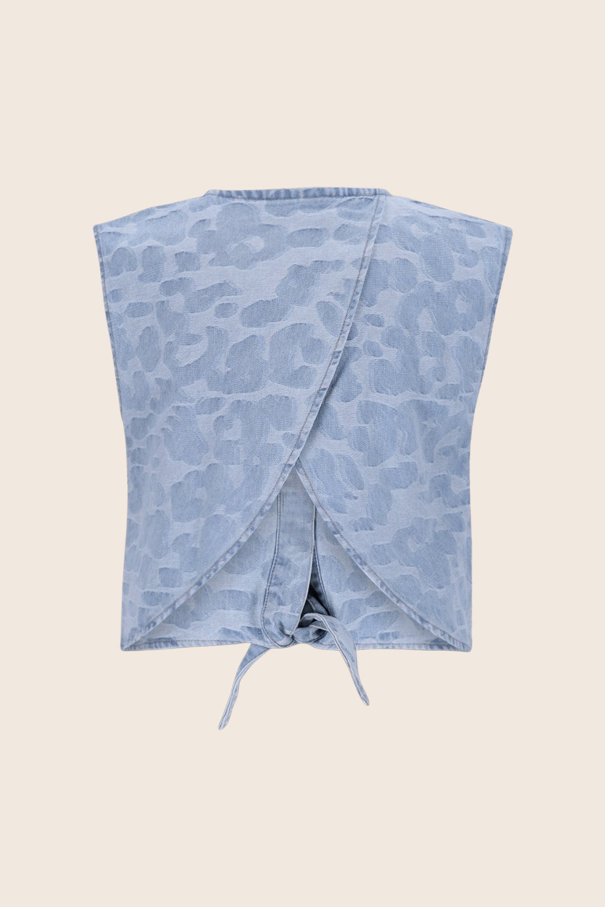 Like Flo Clara Blouse Denim Animal