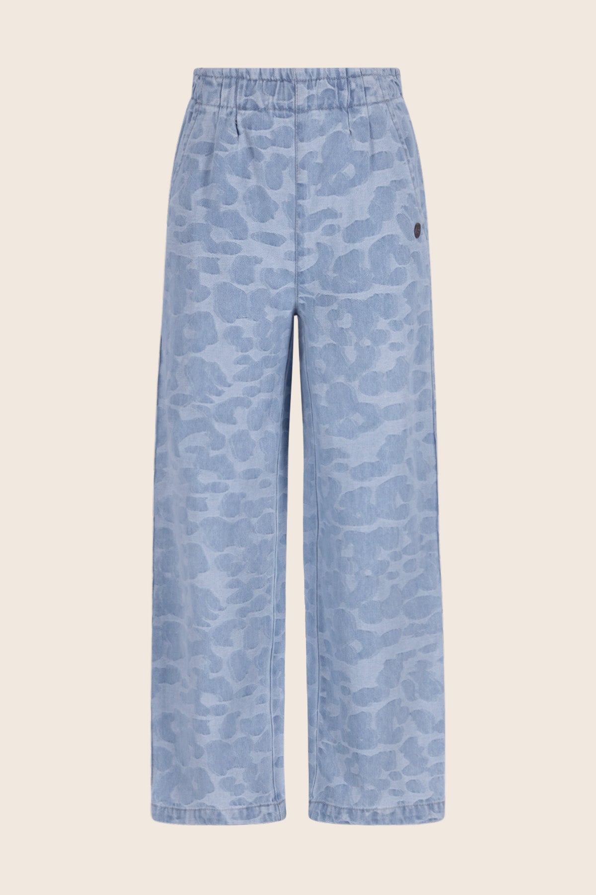 Like Flo Fleur Pants Denim AOP