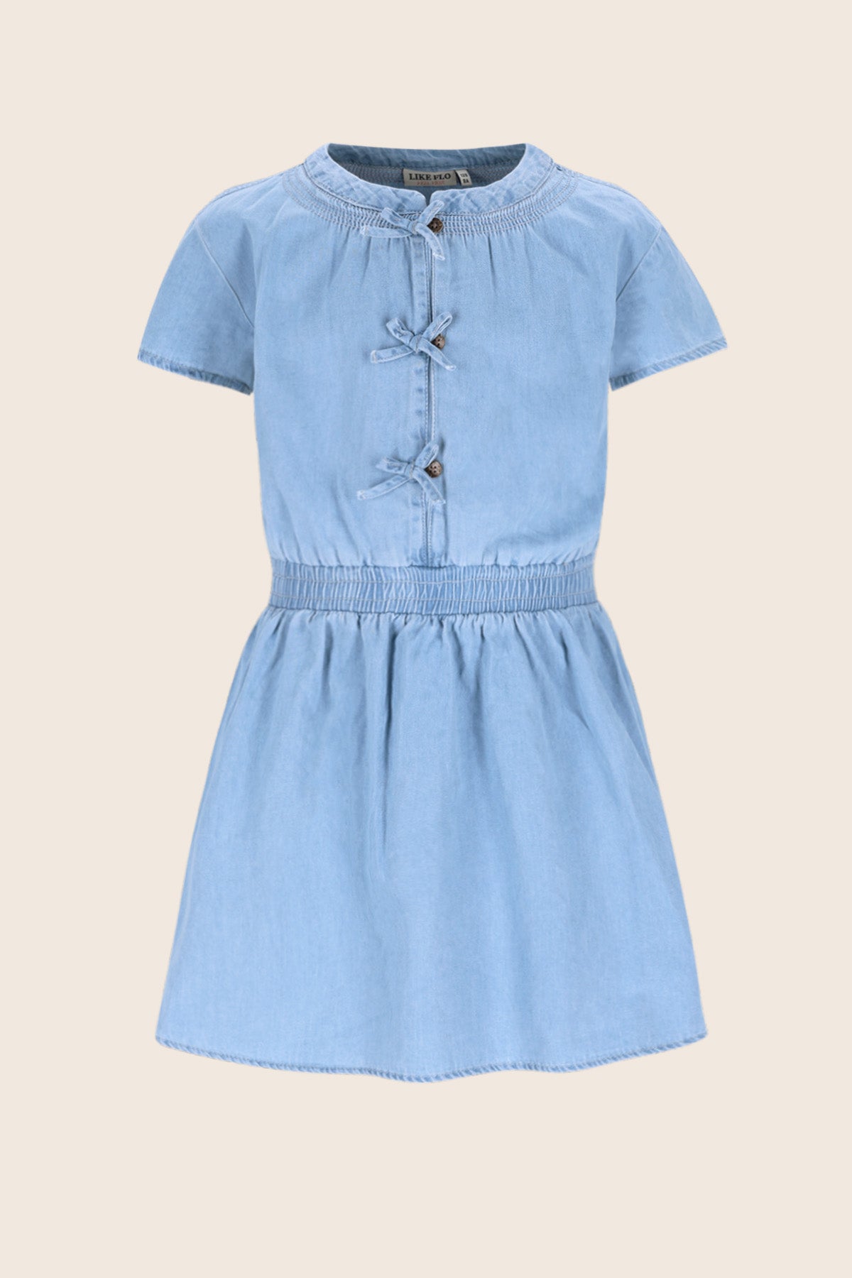 Like Flo Mel Dress lt denim