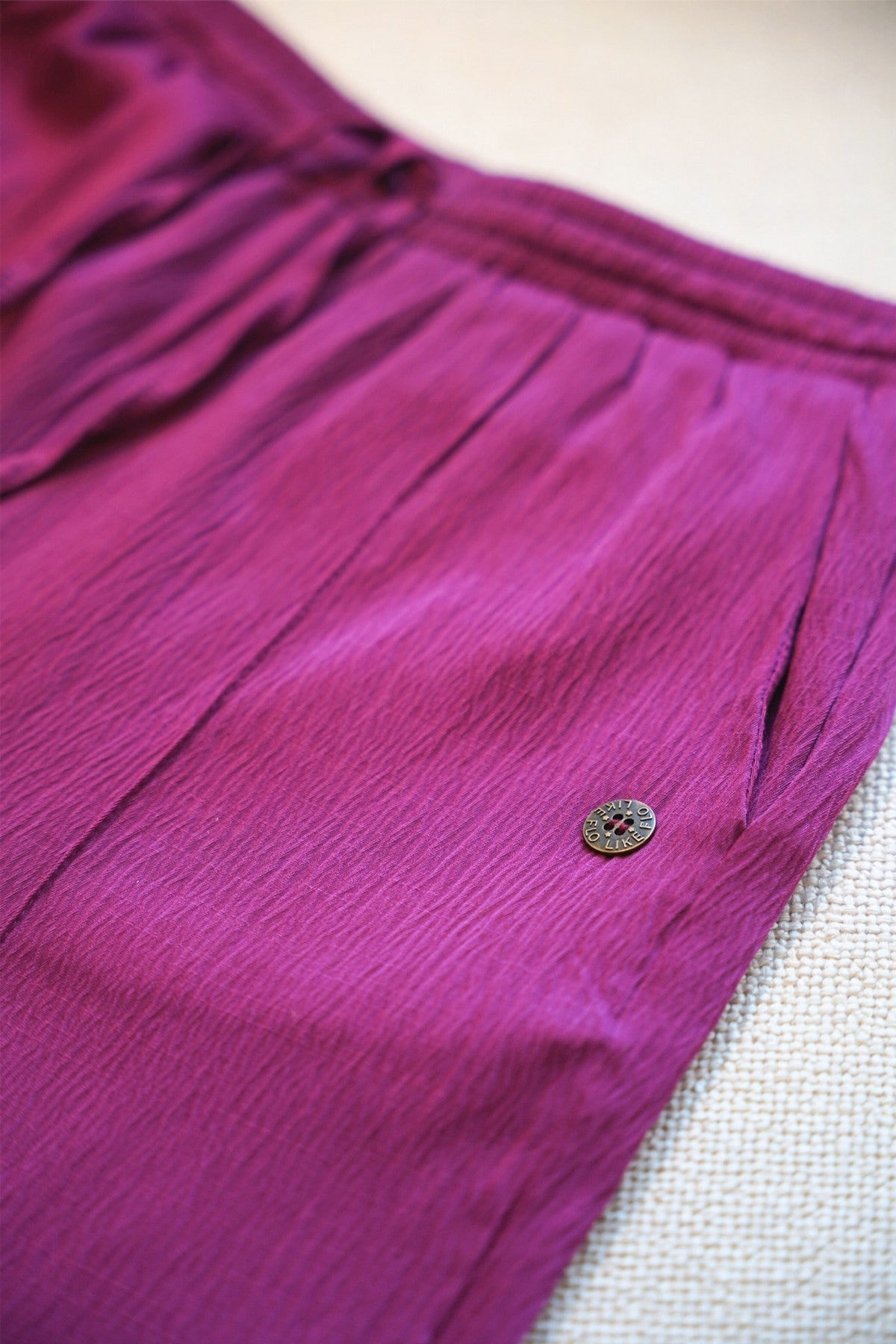 Like Flo Romy Pants Fuchsia