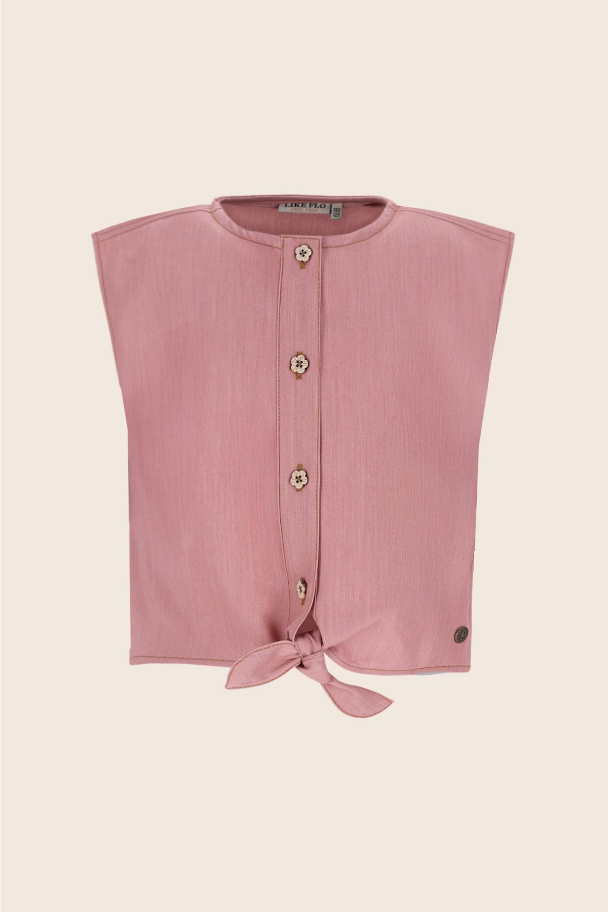 Like Flo Like Flo Clara Blouse Old pink