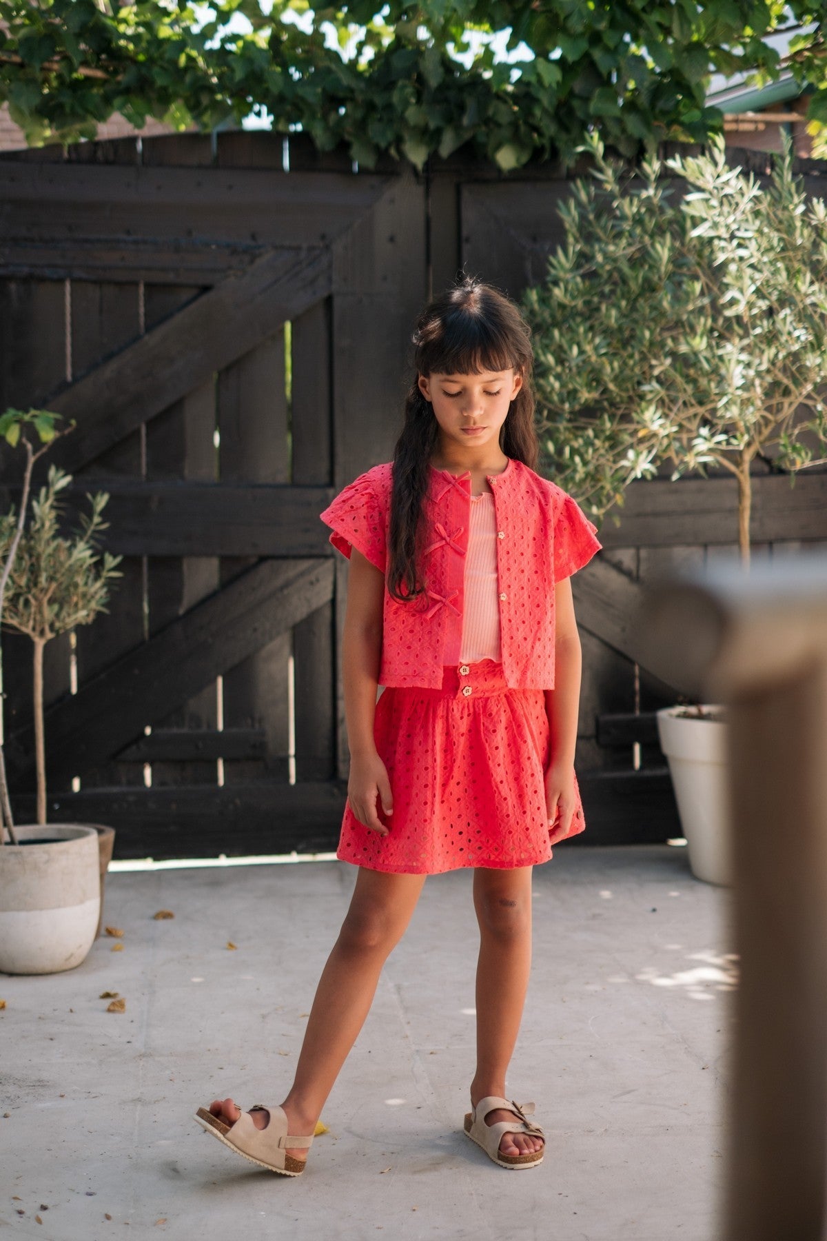 Like Flo Like Flo Silvanna Skirt Strawberry