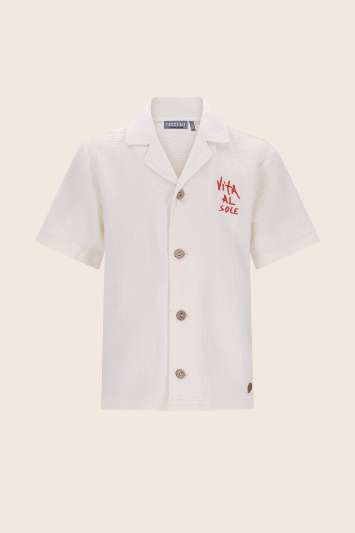 Like Flo Chelly Shirt Off white