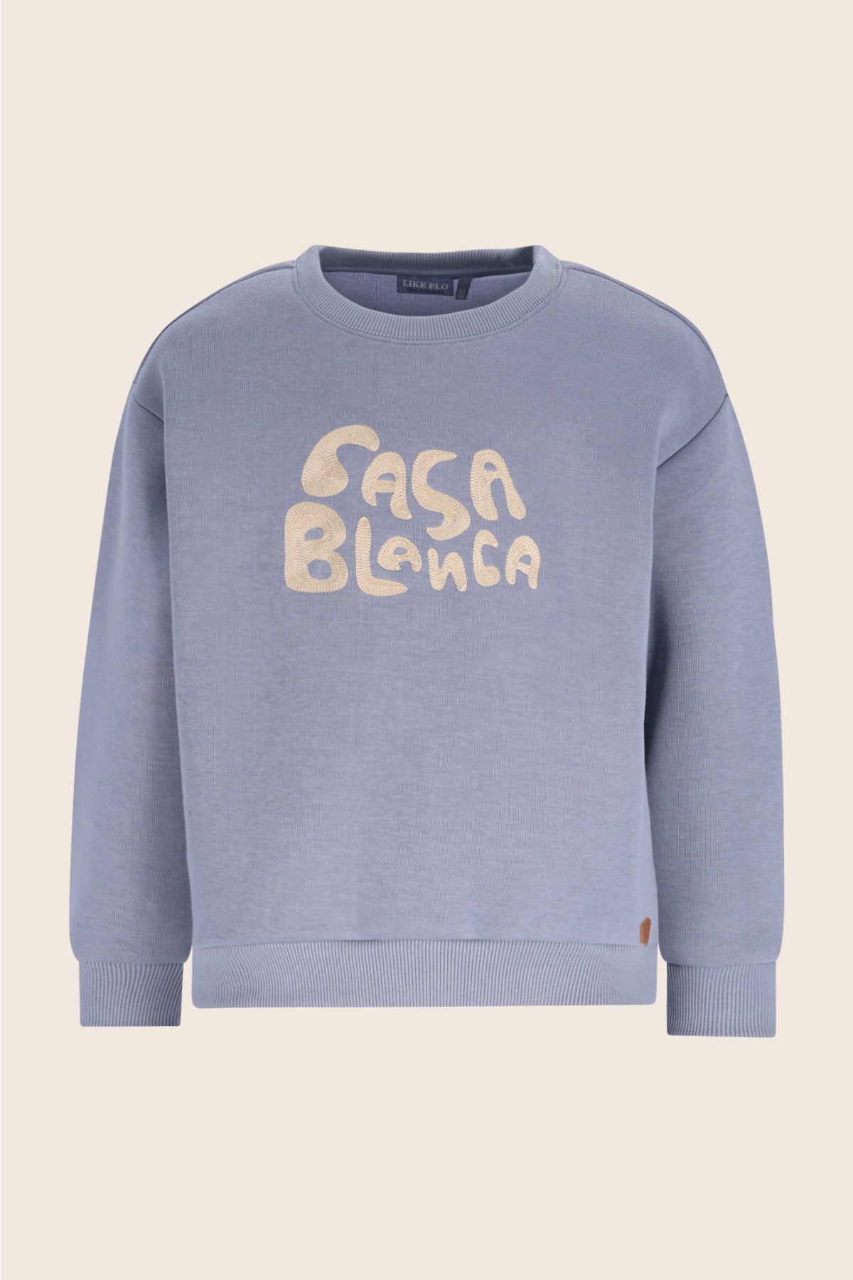 Like Flo Dailey Sweater Blue Stone