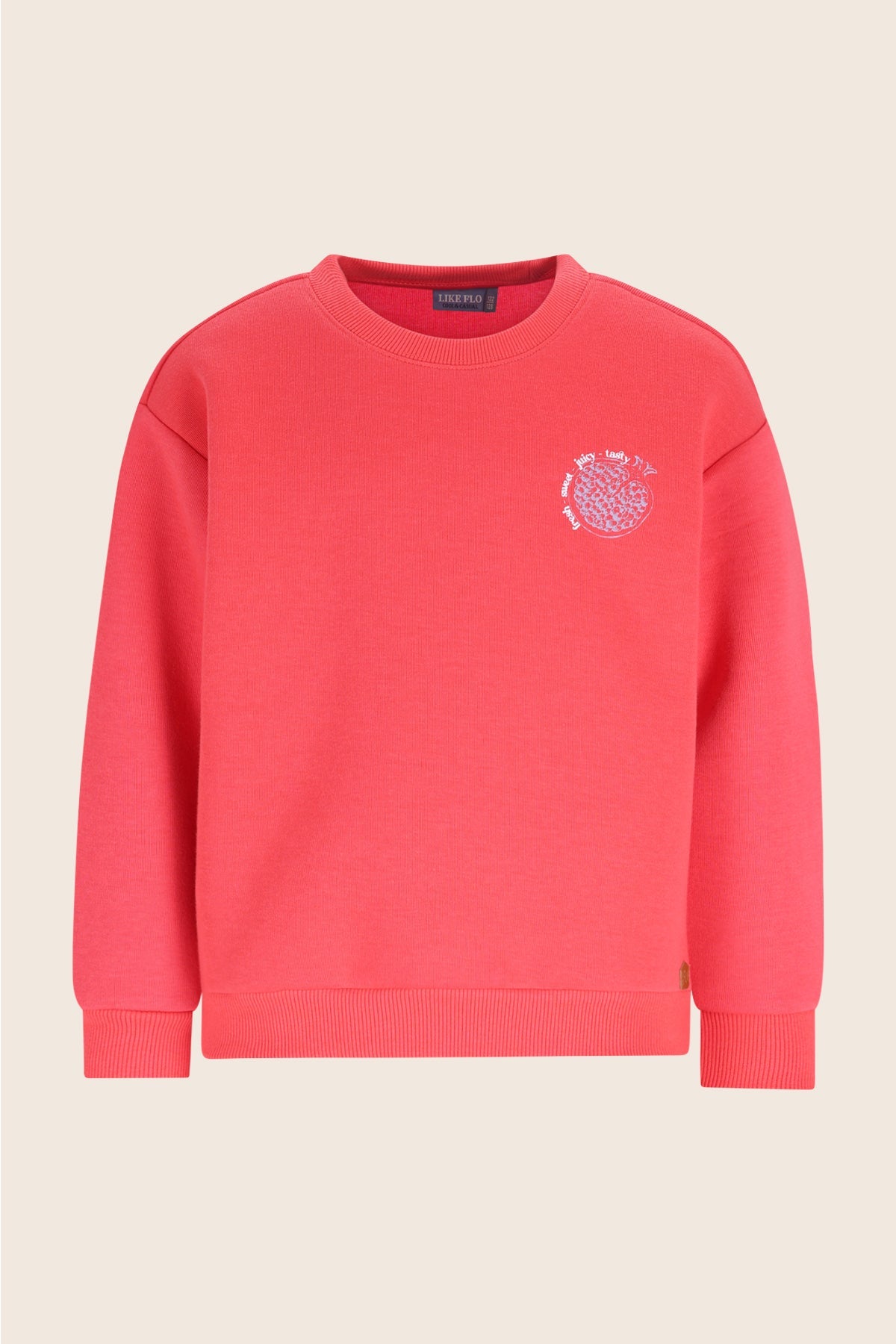 Like Flo Dailey Sweater Orange