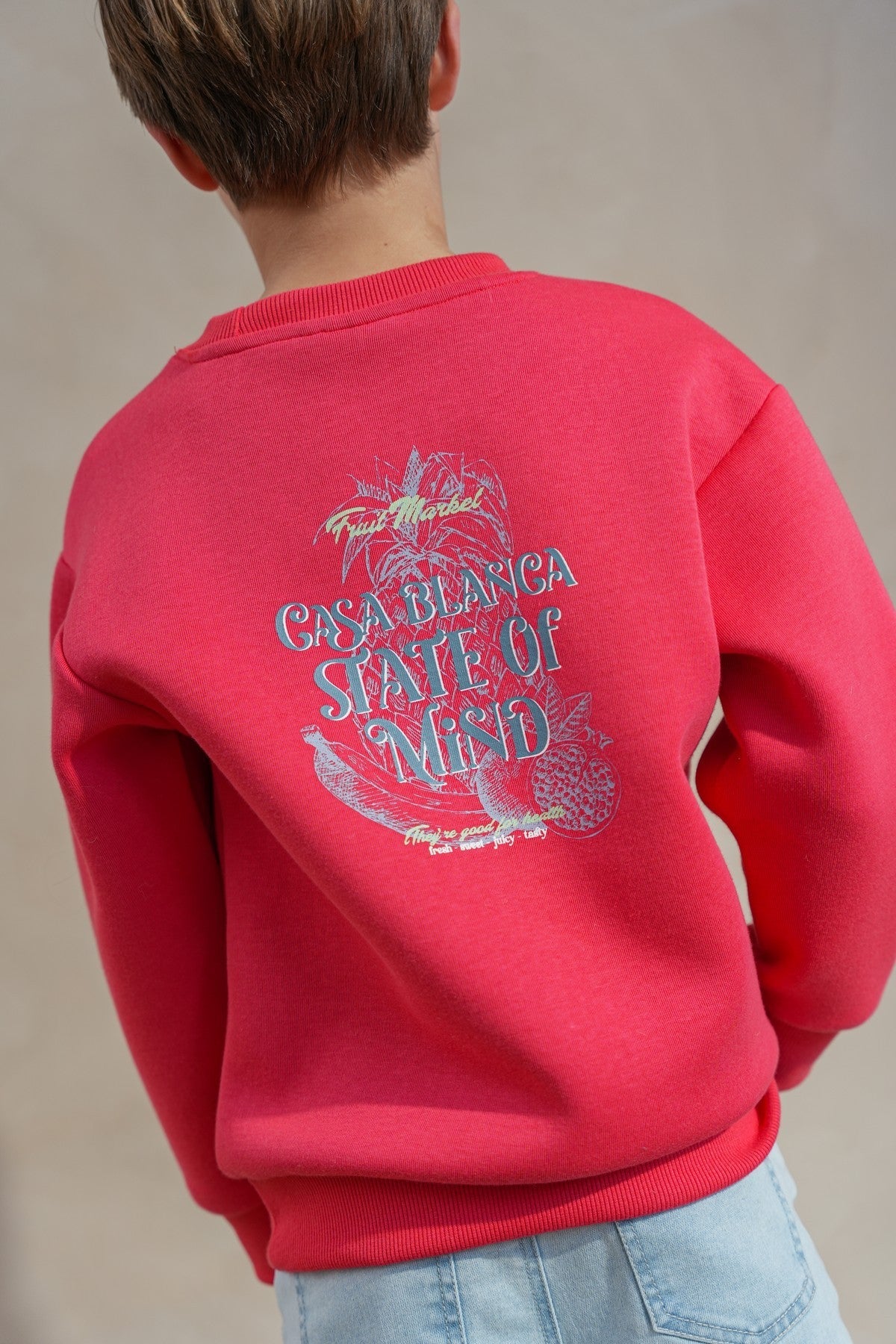 Like Flo Dailey Sweater Orange