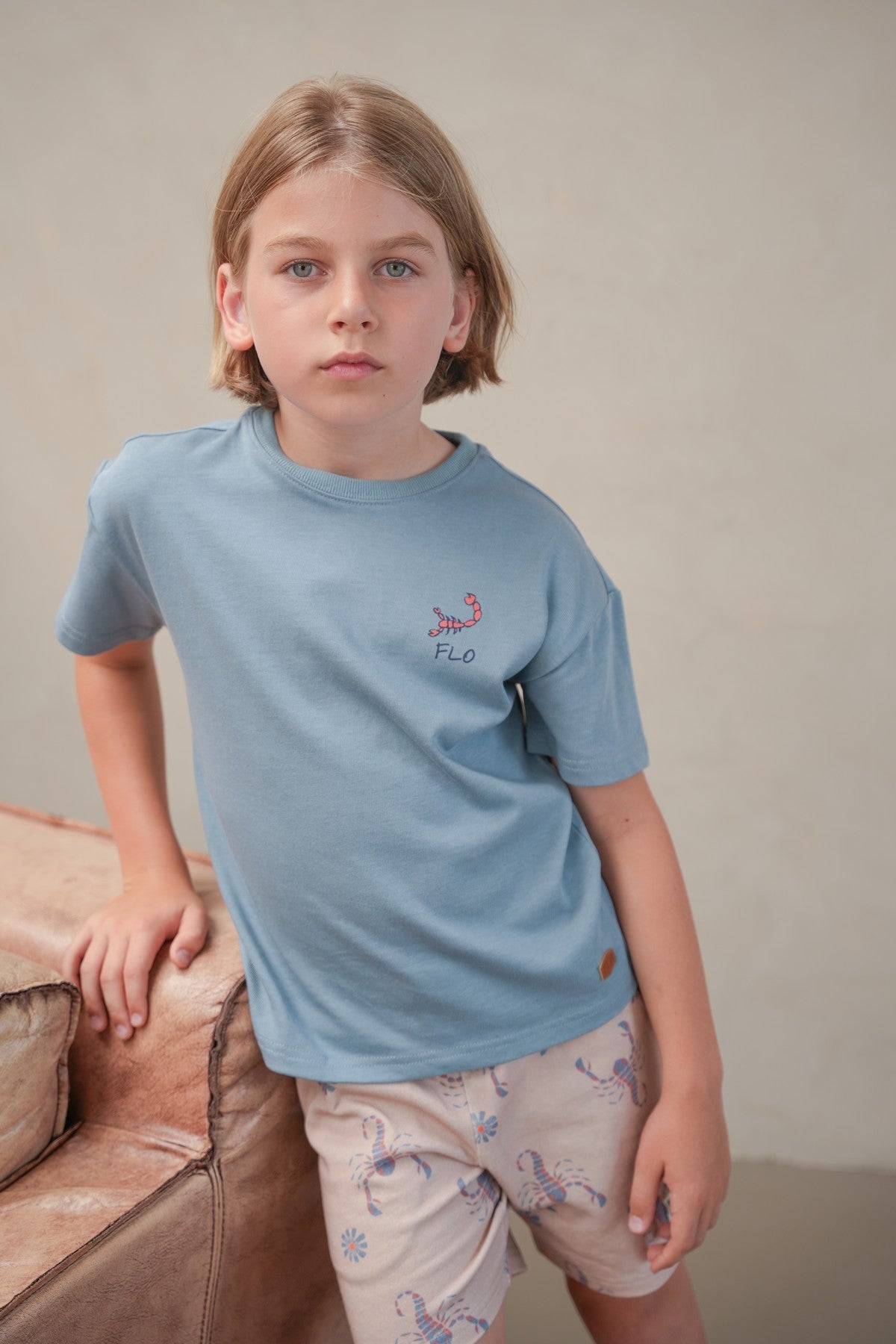 Like Flo Ediz T-shirt Blue Stone