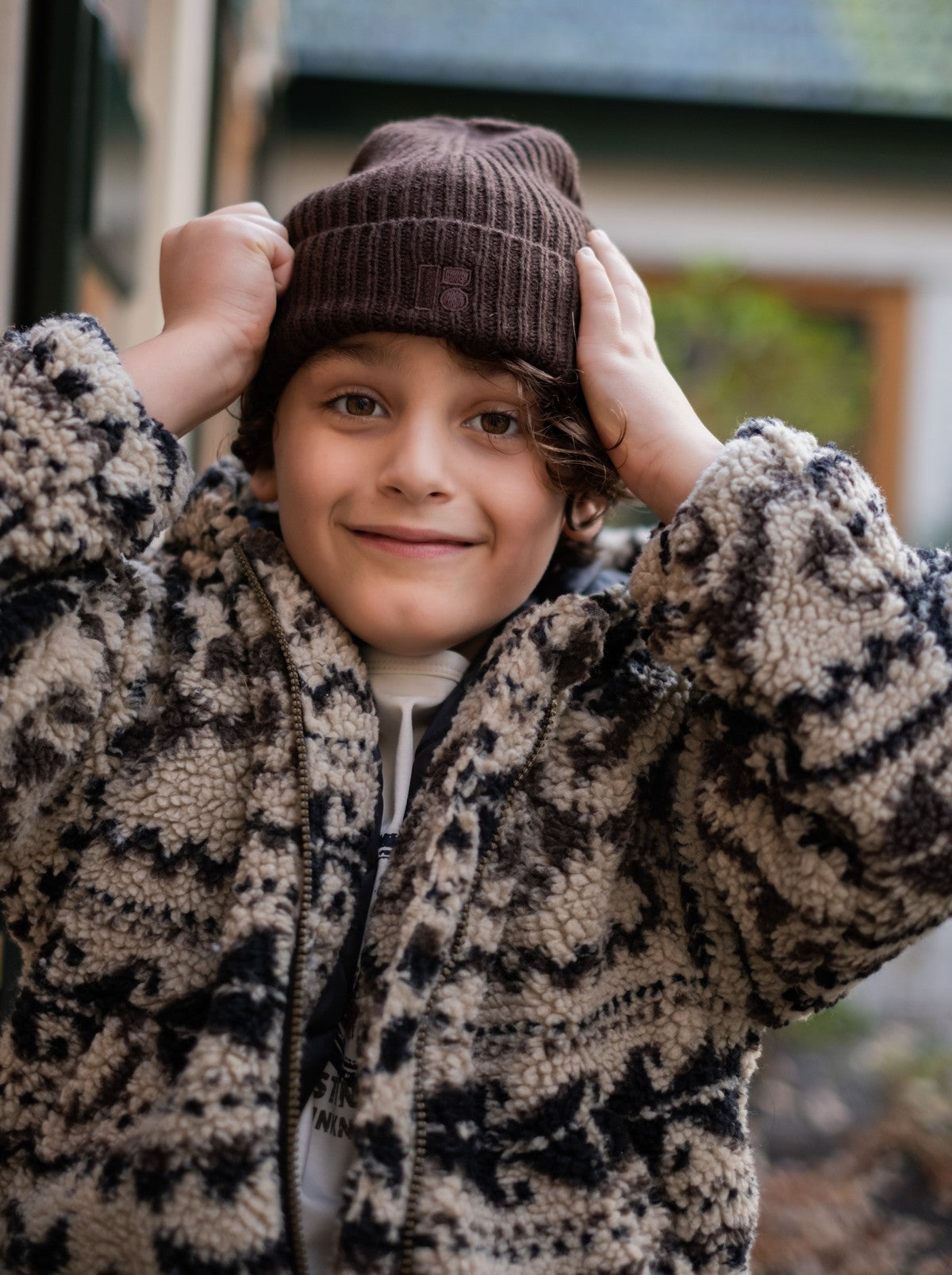 Like Flo Novi Beanie Donkerbruin