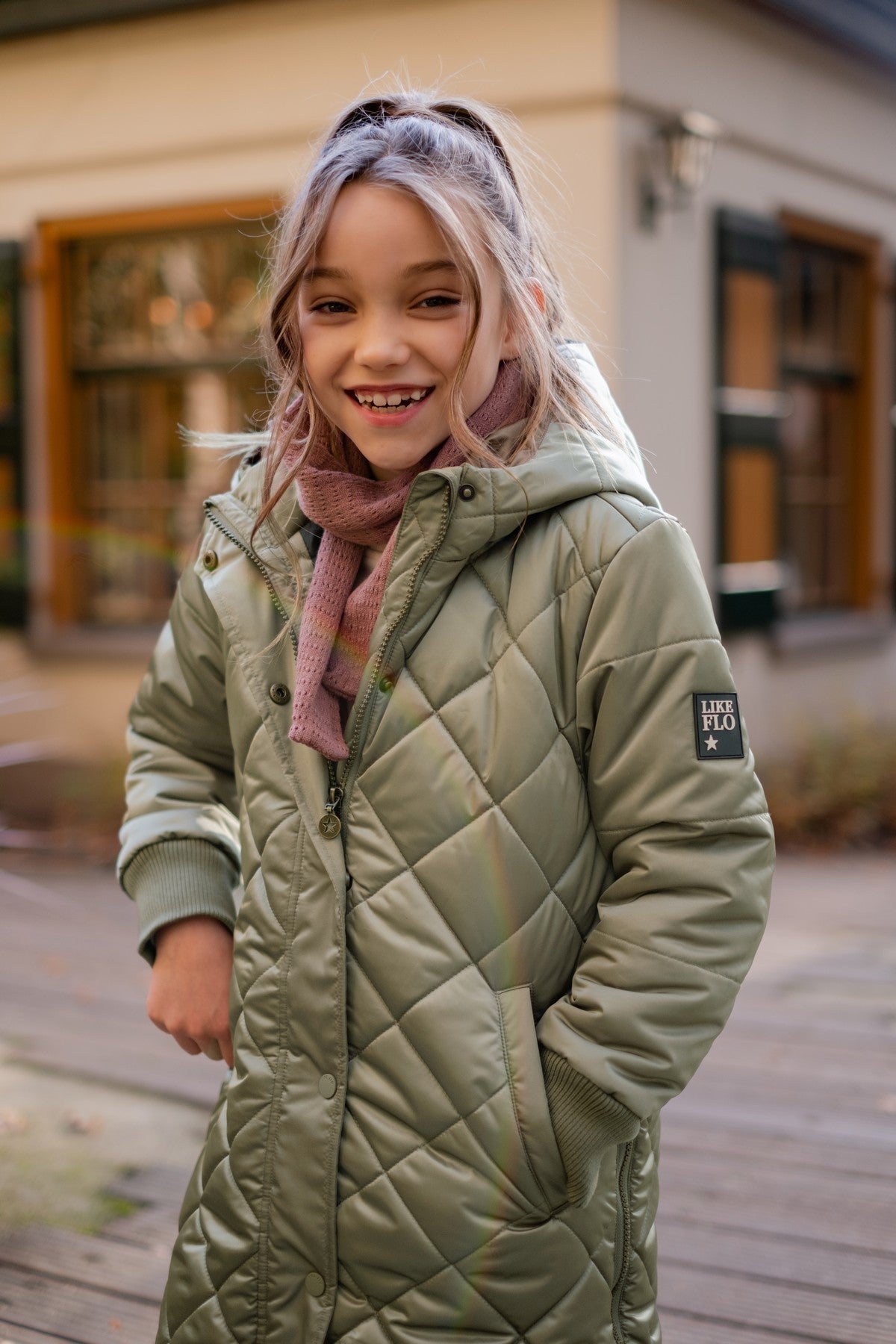 LikeFlo Arinda Jacket Donkergroen