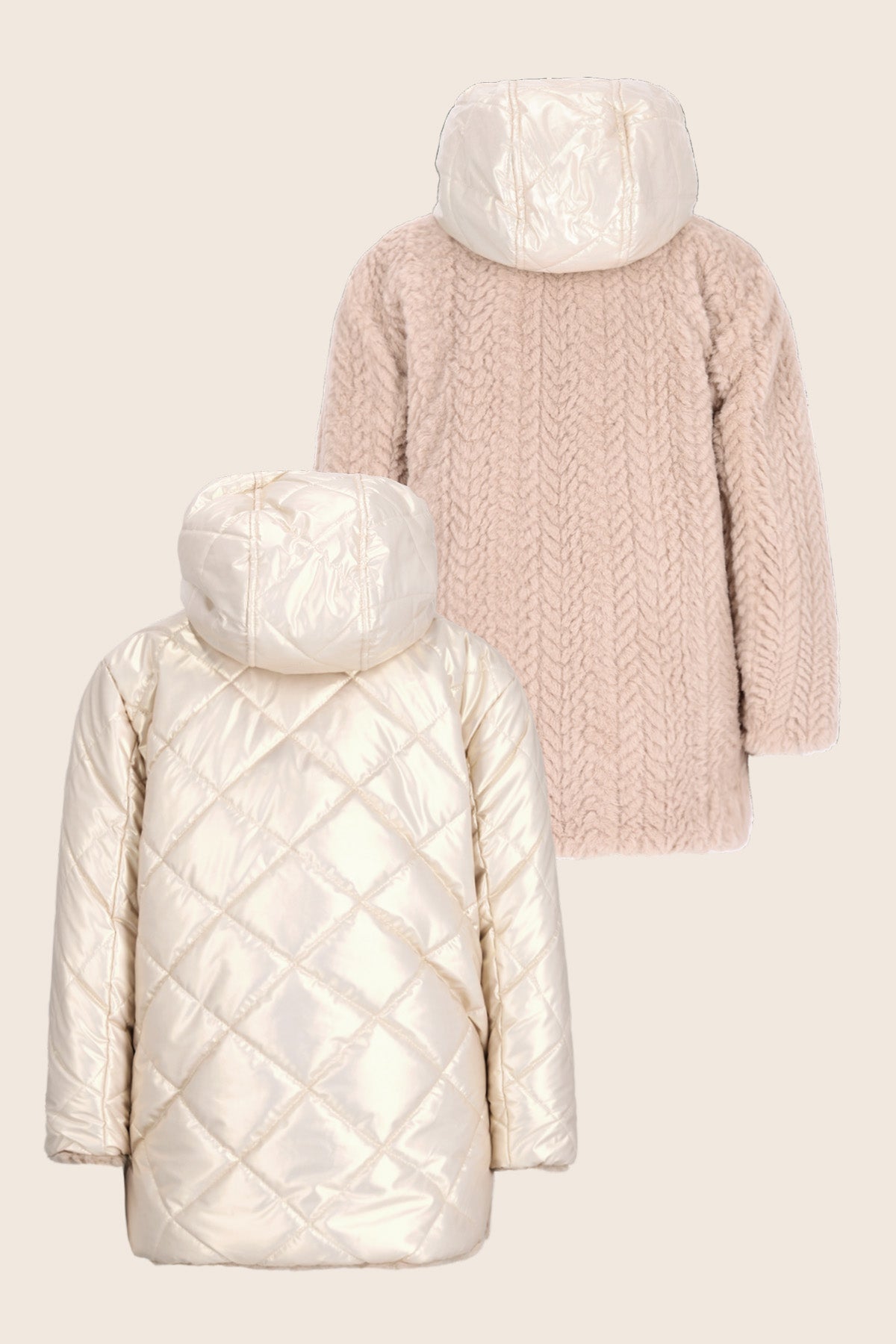 LikeFlo Anna Reversible Jacket Champagne