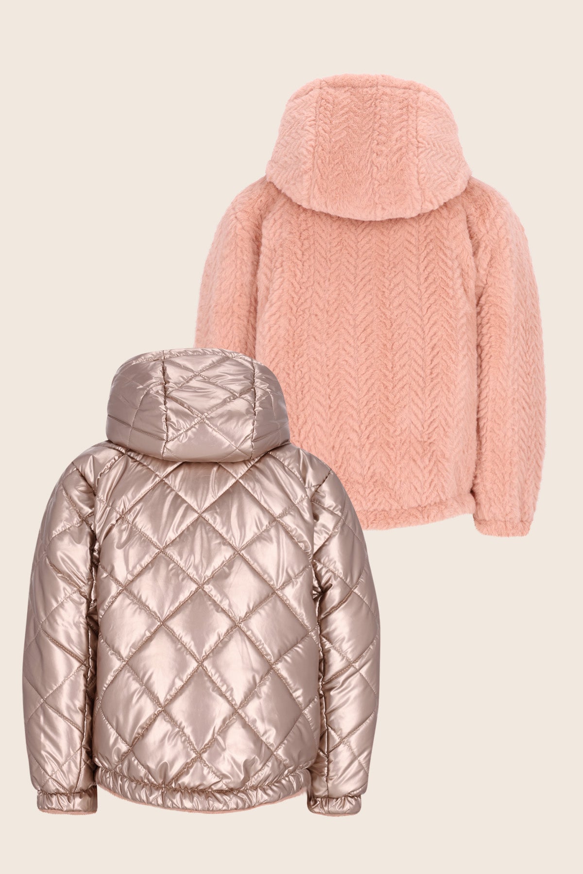 Like Flo Aimee Reversible Jacket Bruin