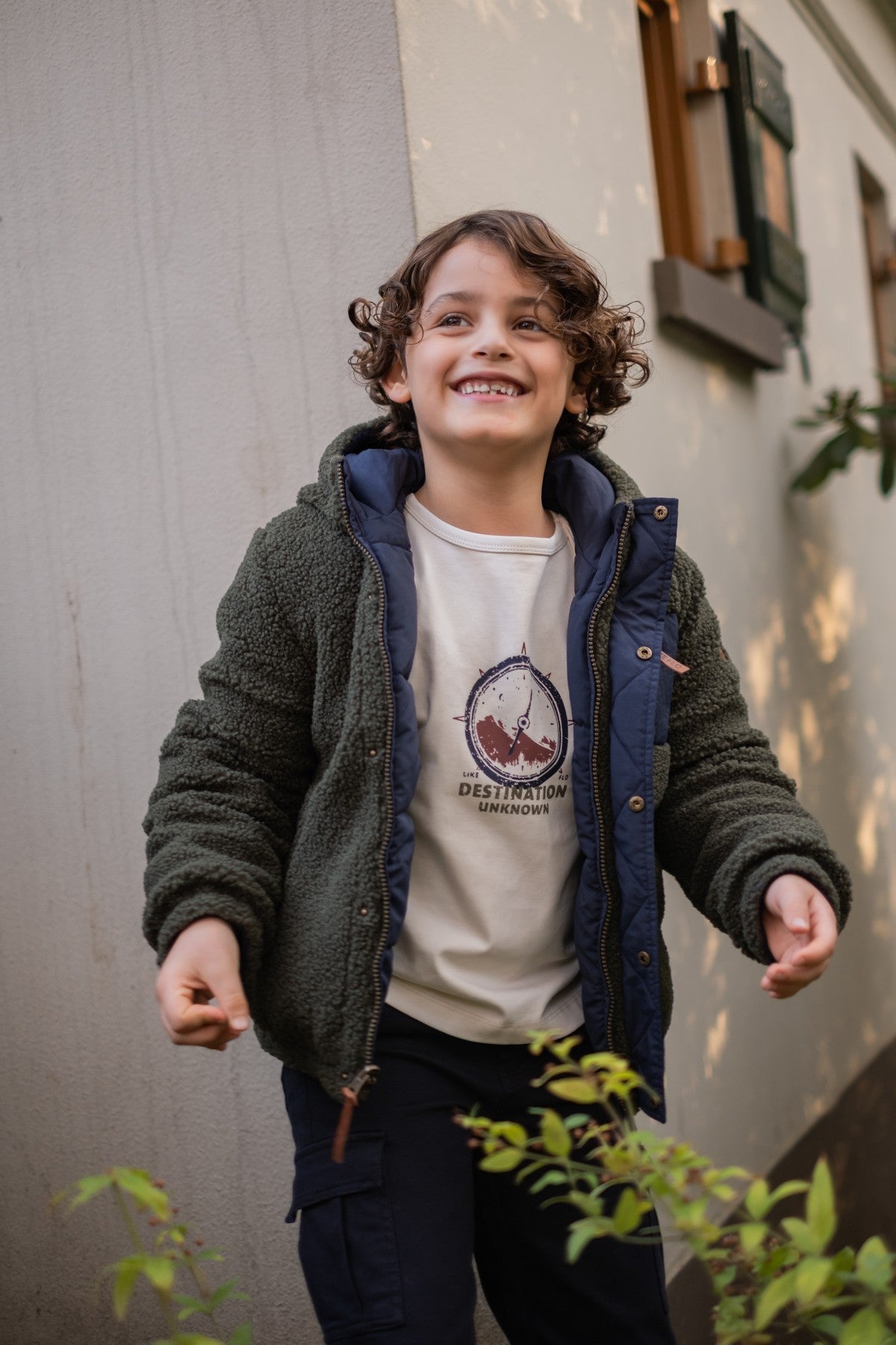 Like Flo Albon Reversible Jacket Marinablauw