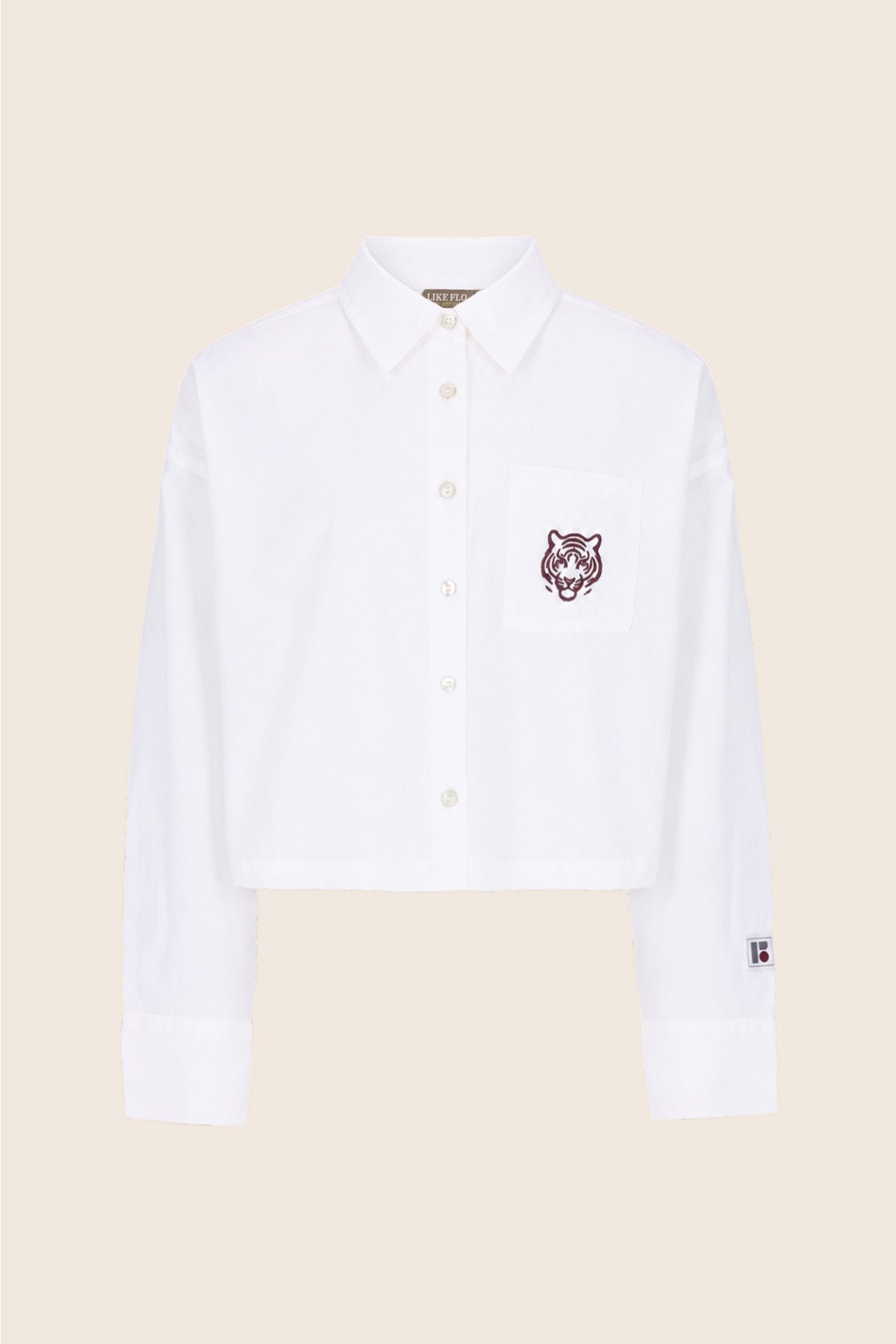 Like Flo Cilla Blouse Ecru