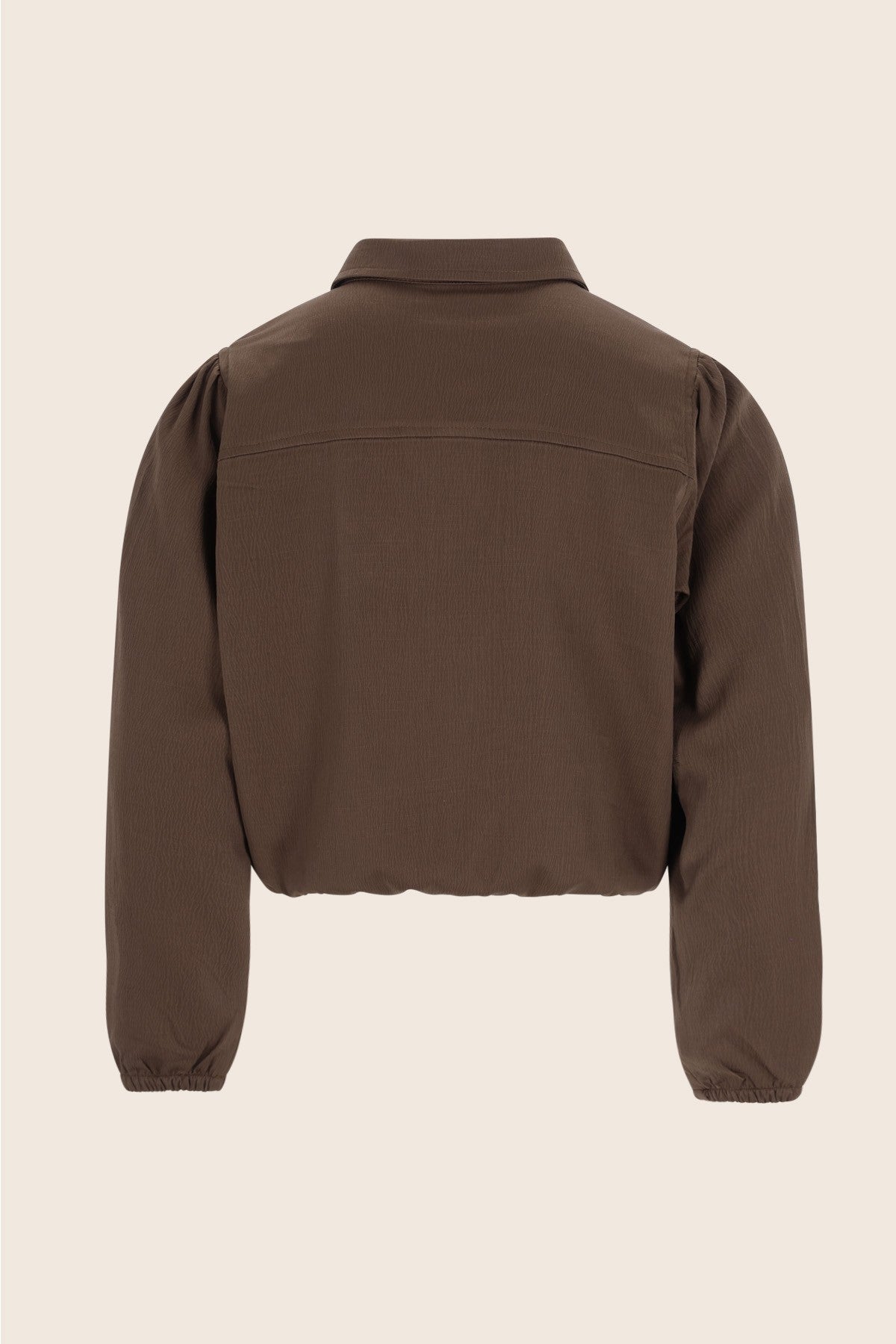 Like Flo Candy Blouse Donkerbruin