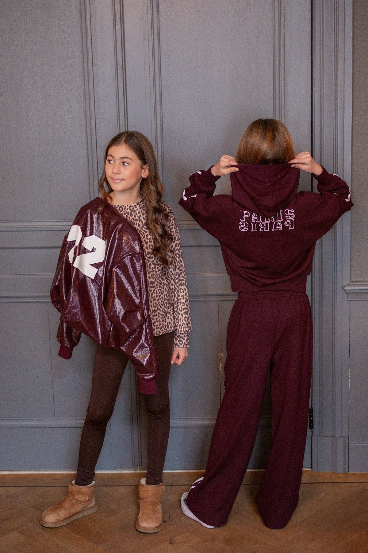 Like Flo Denies Sweater Donkerrood