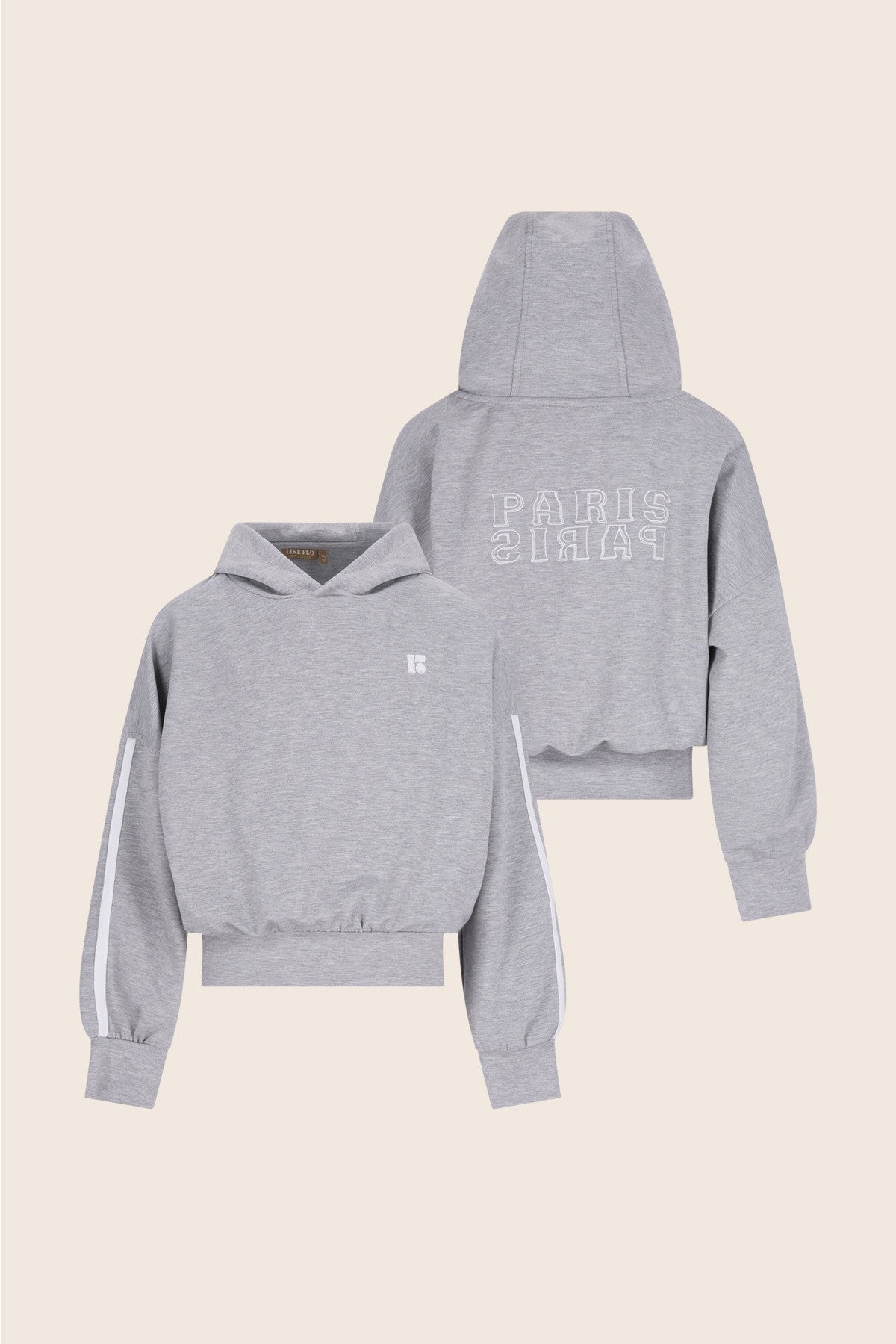 Like Flo Denies Sweater Grijsmelange