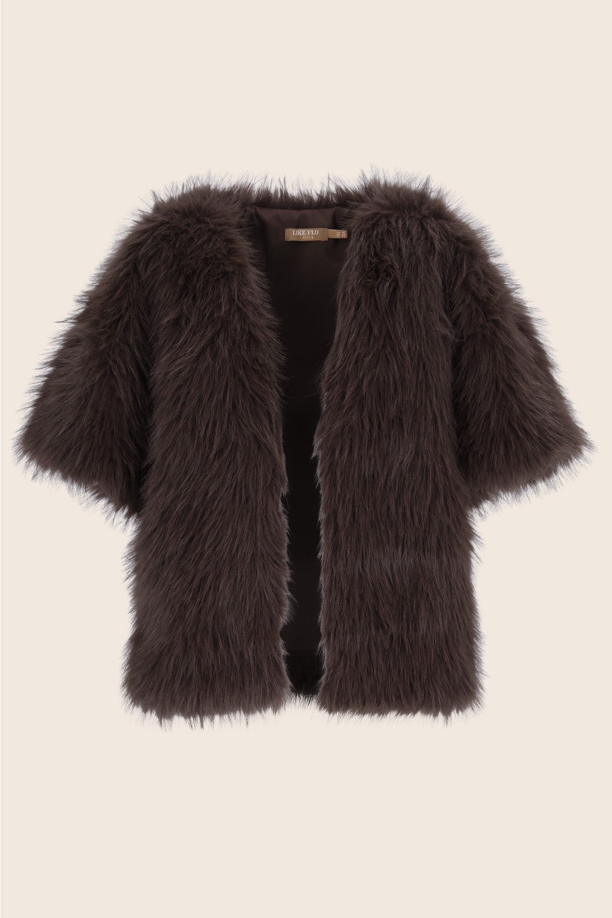 Like Flo Djo Gilet Donkerbruin