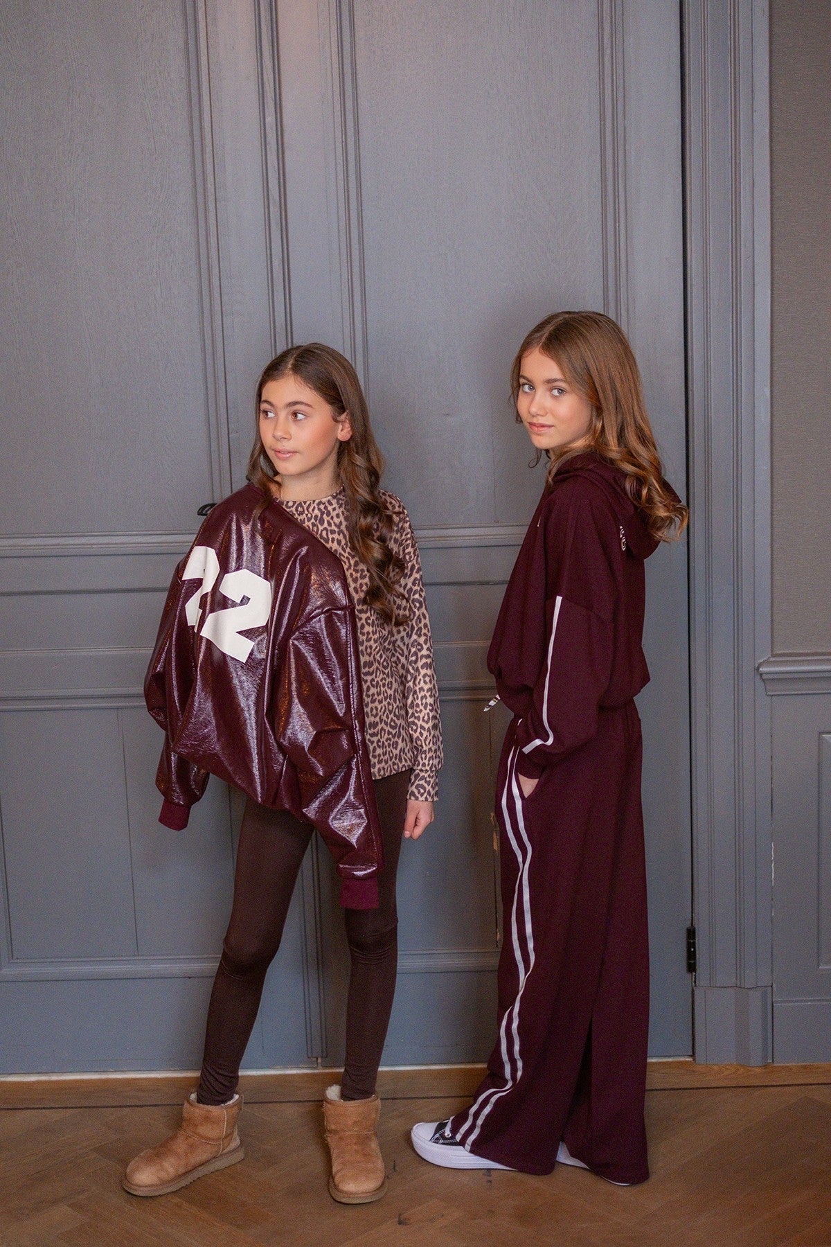 Like Flo Felur Pants Donkerrood
