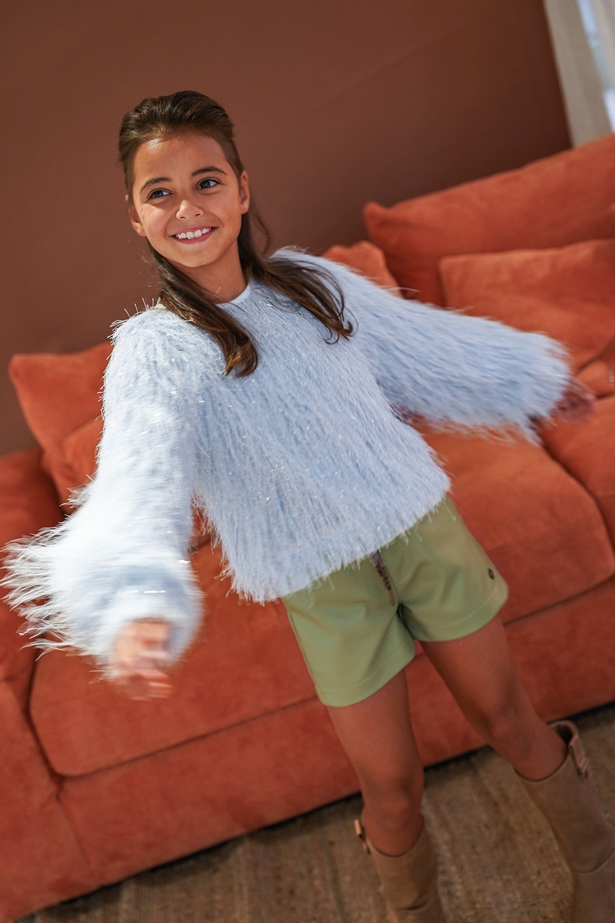 Like Flo Celina Blouse Lichtblauw