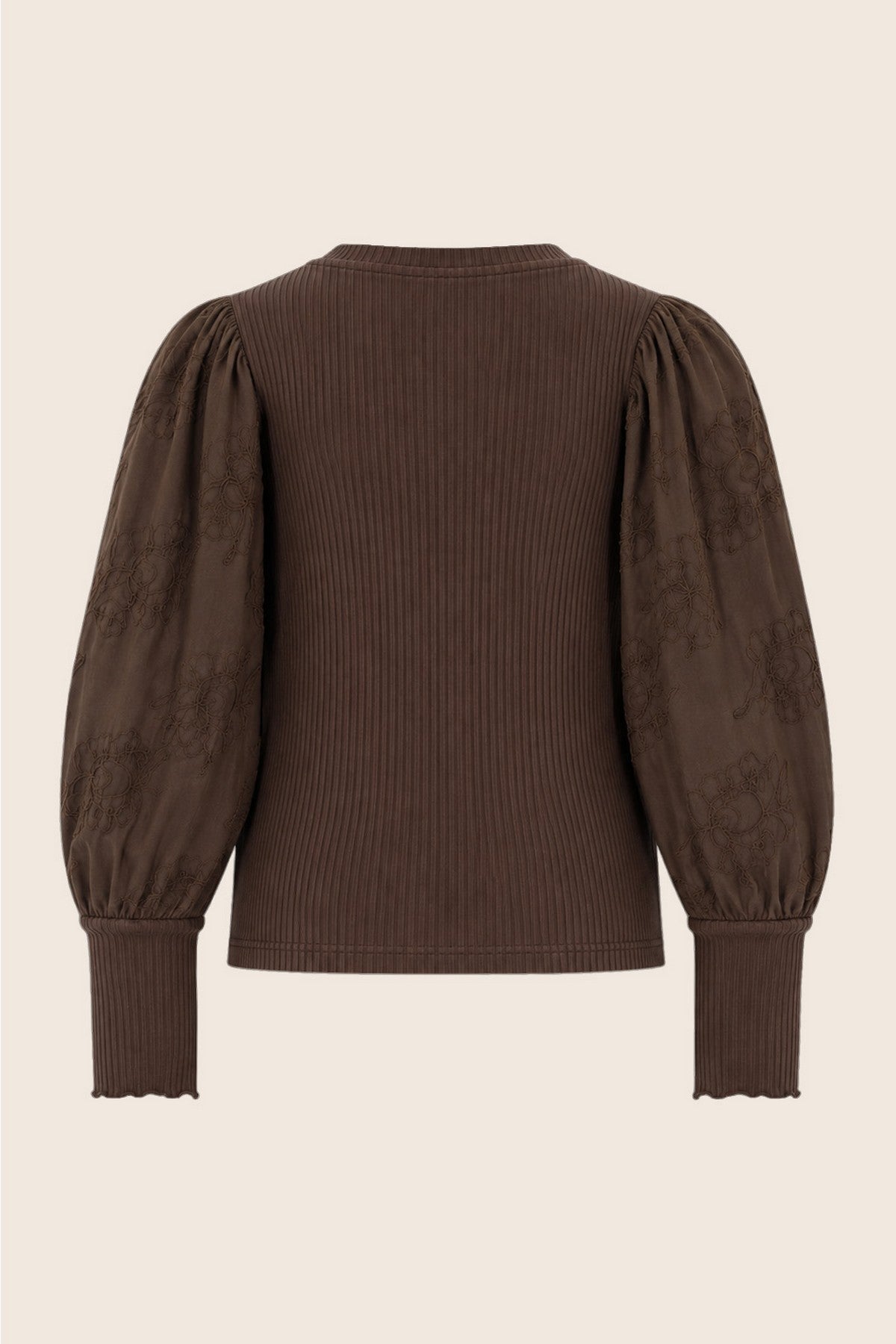 Like Flo Eloise Top Donkerbruin
