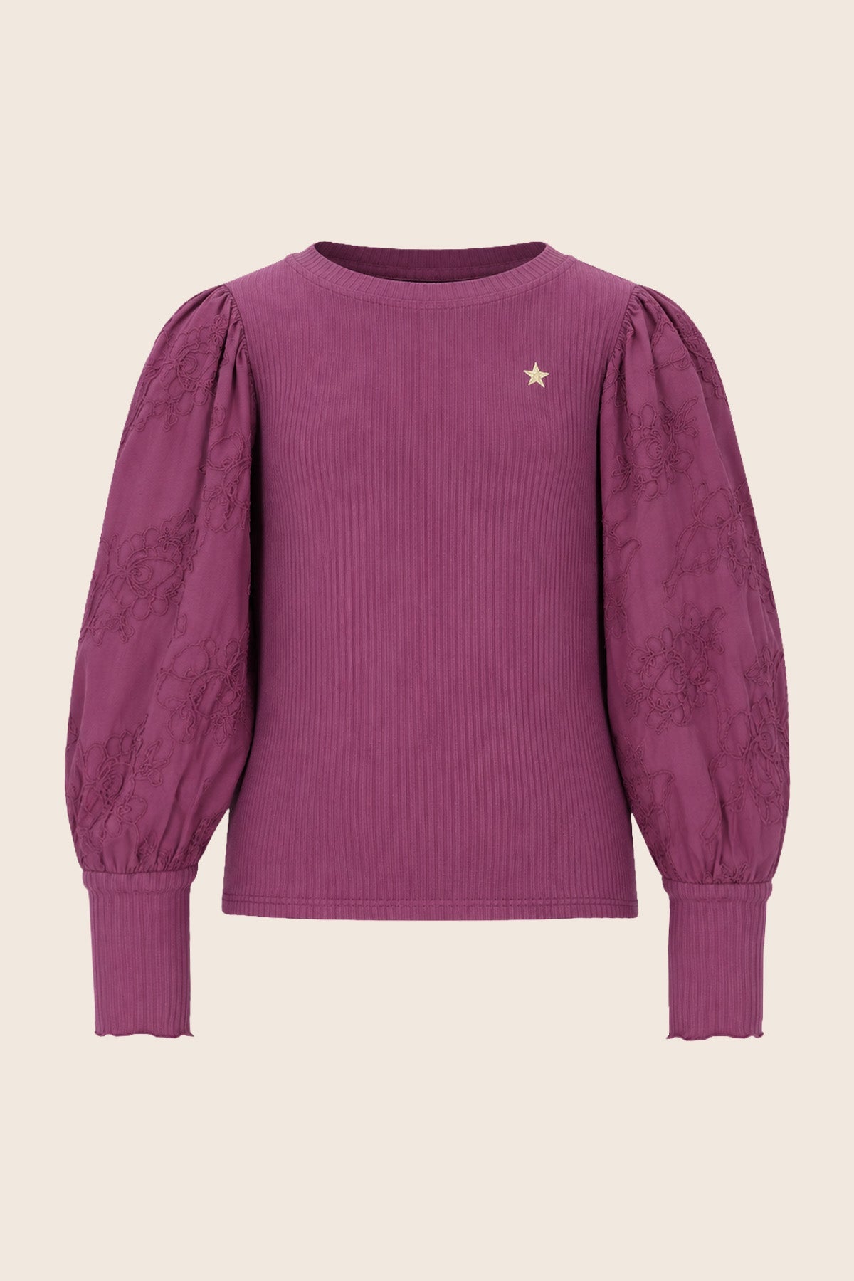 Like Flo Eloise Top Donkerpaars