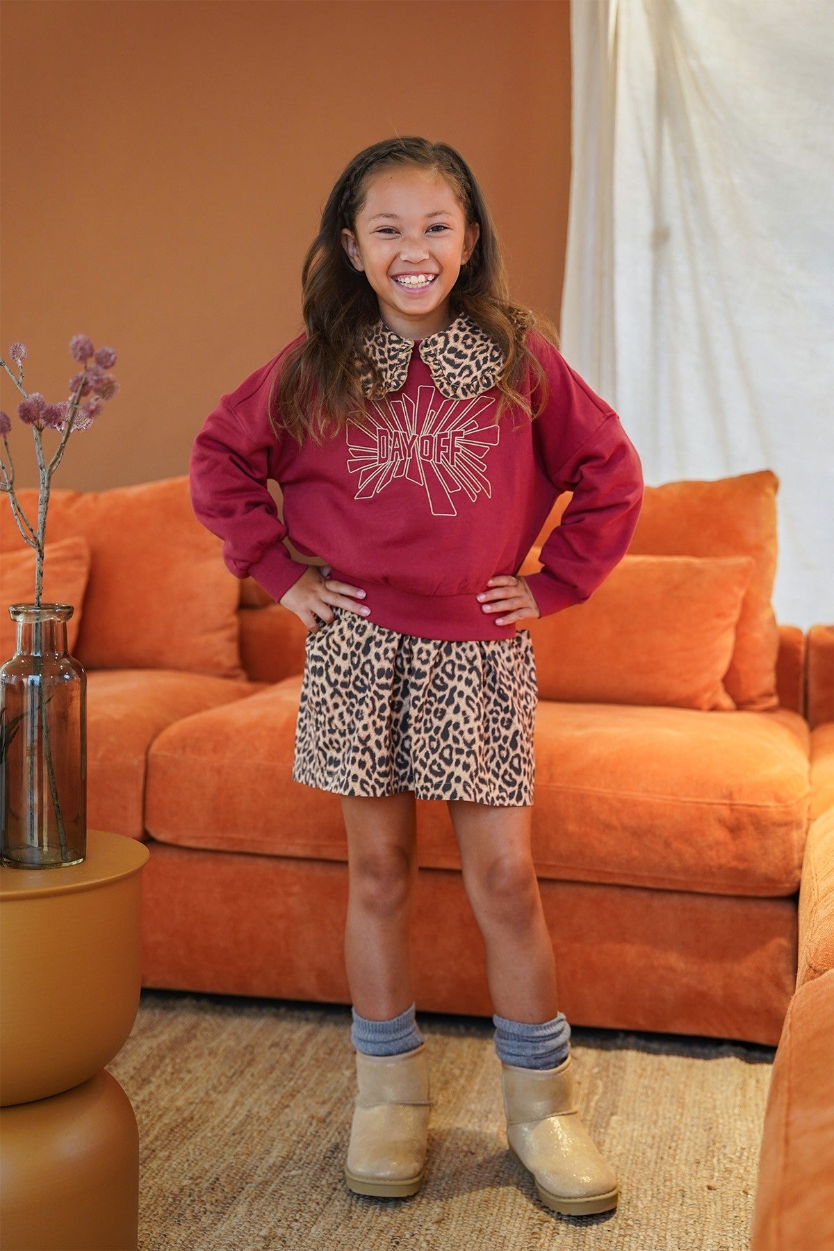 Like Flo Shay Skirt Bruin