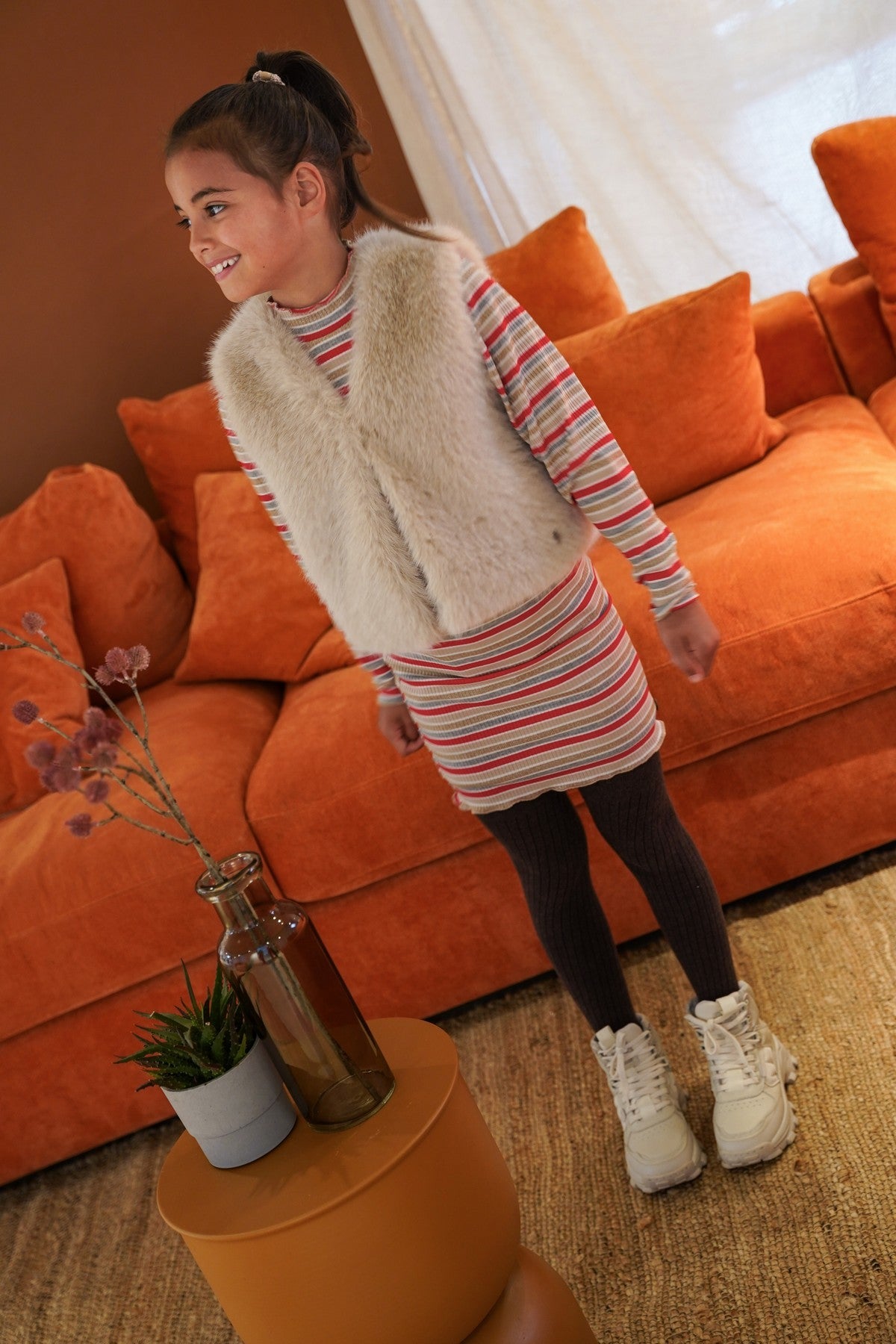 Like Flo Meef Dress Lurex Multi