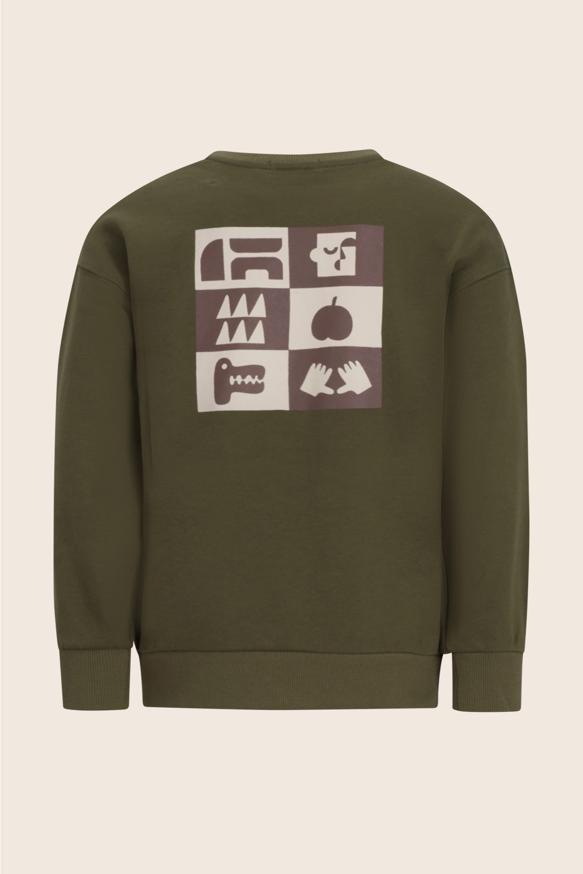 Like Flo Dail Sweater Olijfgroen